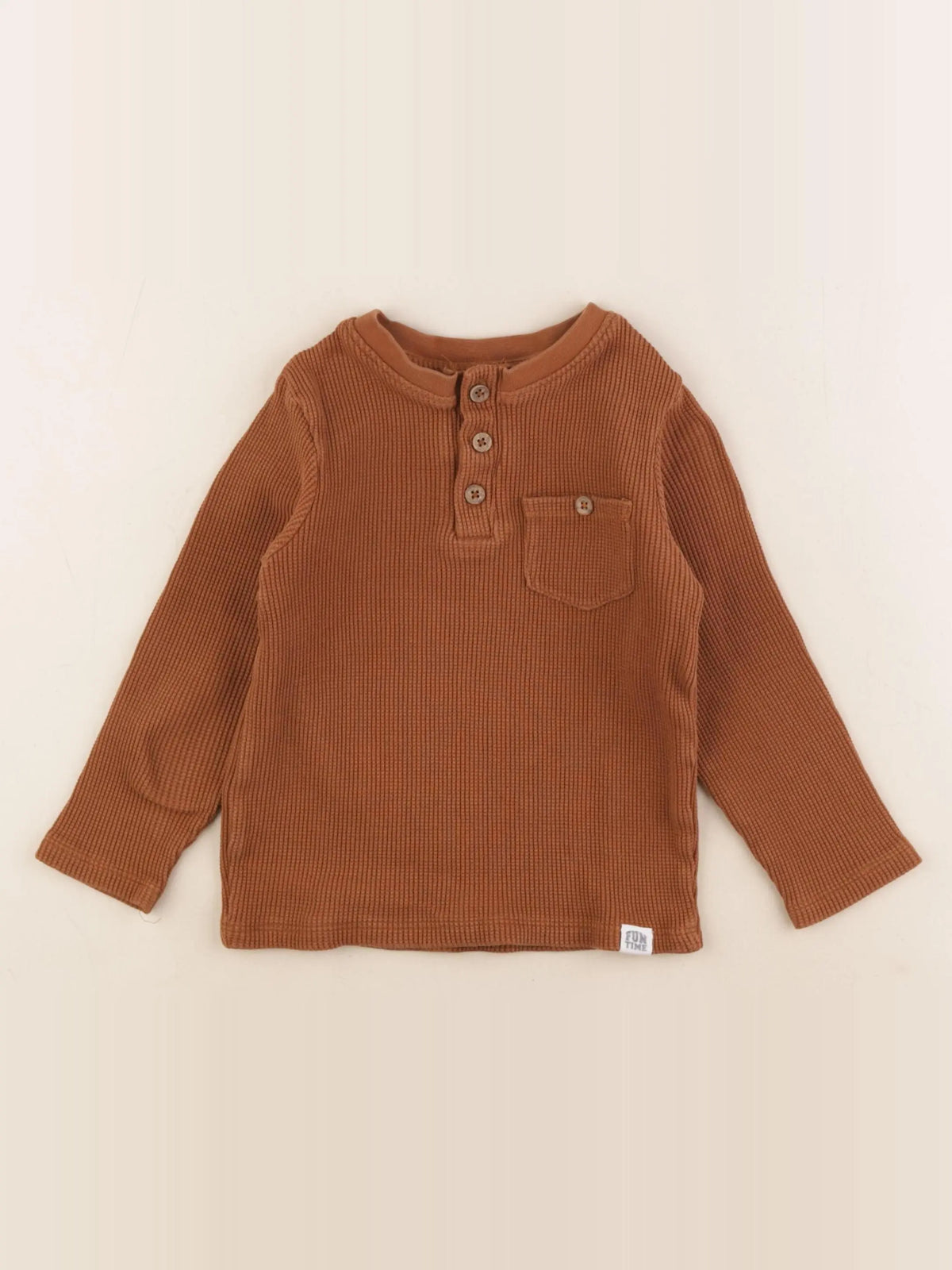 Eden & Victor - tee-shirt marron - 4 ans