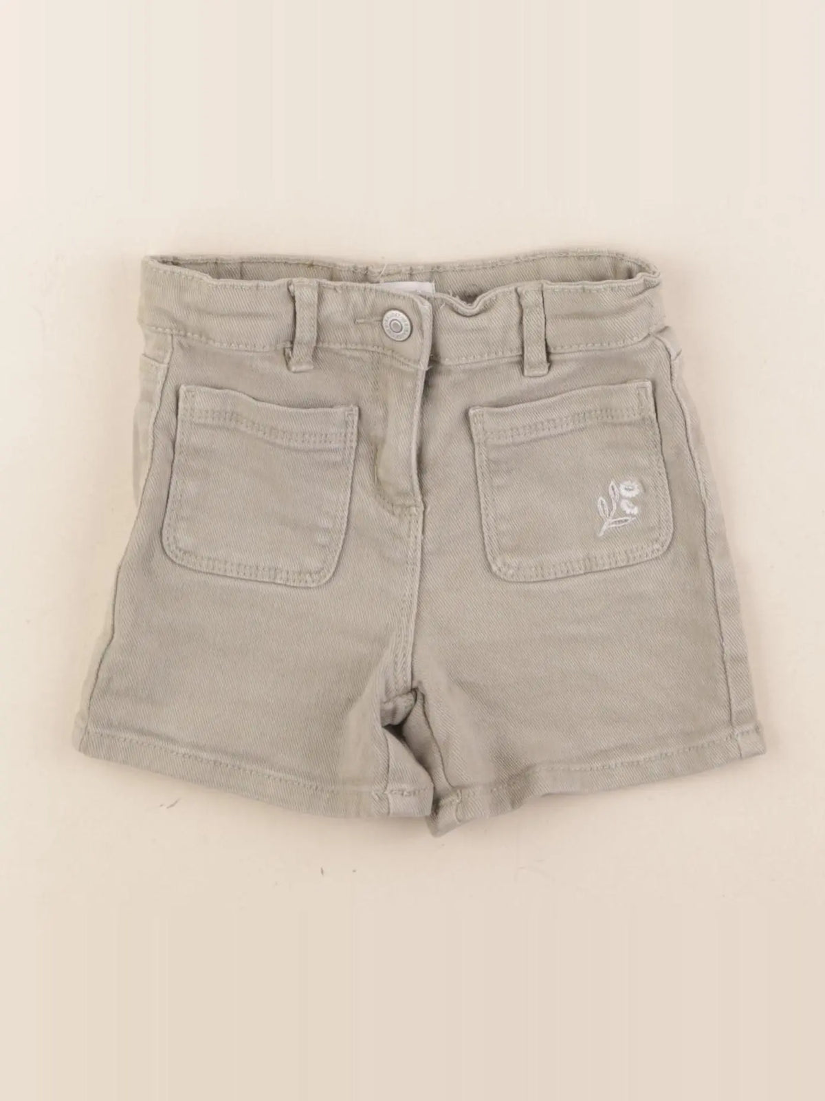 Vertbaudet - short vert - 4 ans