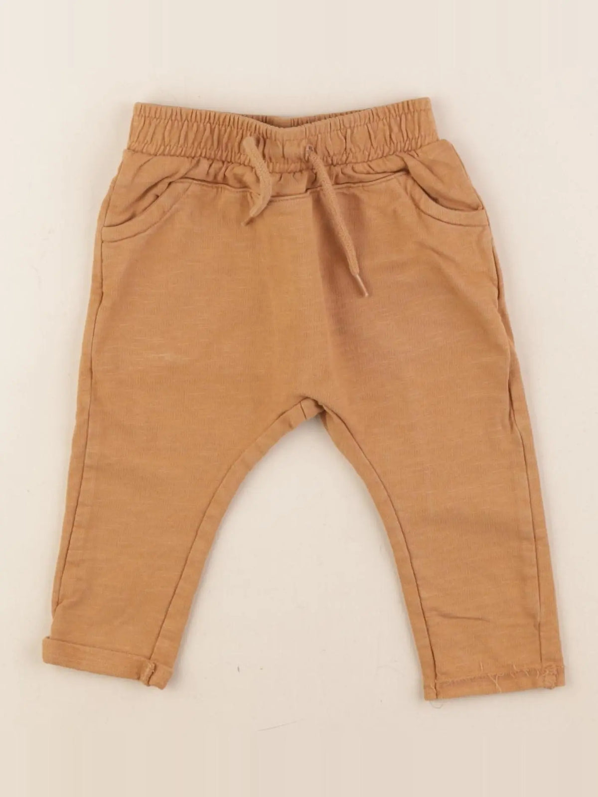 Vertbaudet - sarouel marron - 6 mois