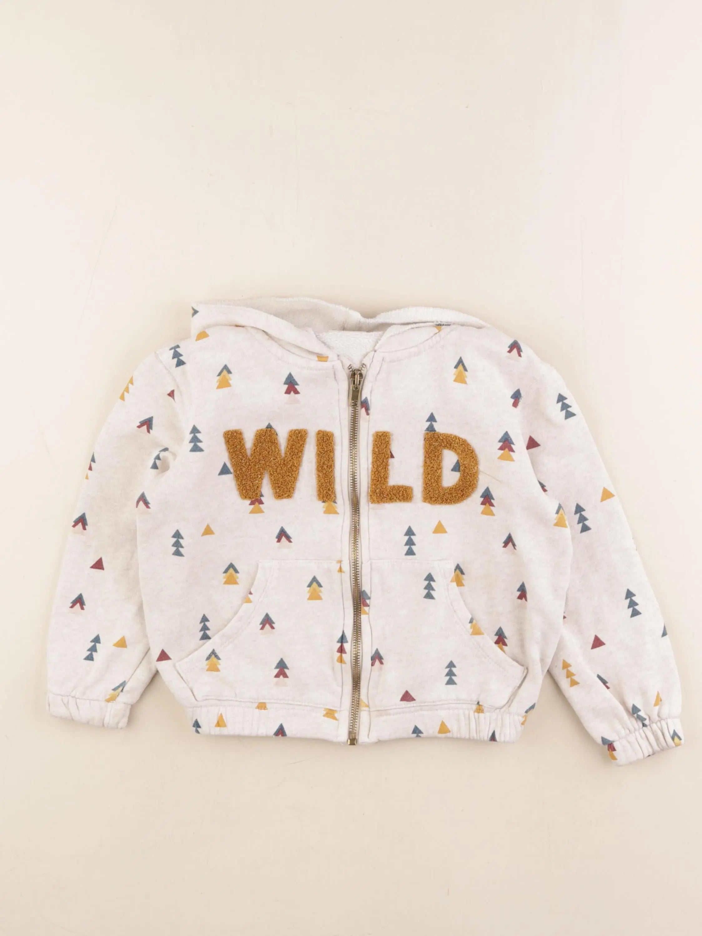 Zara - sweat beige - 6 ans