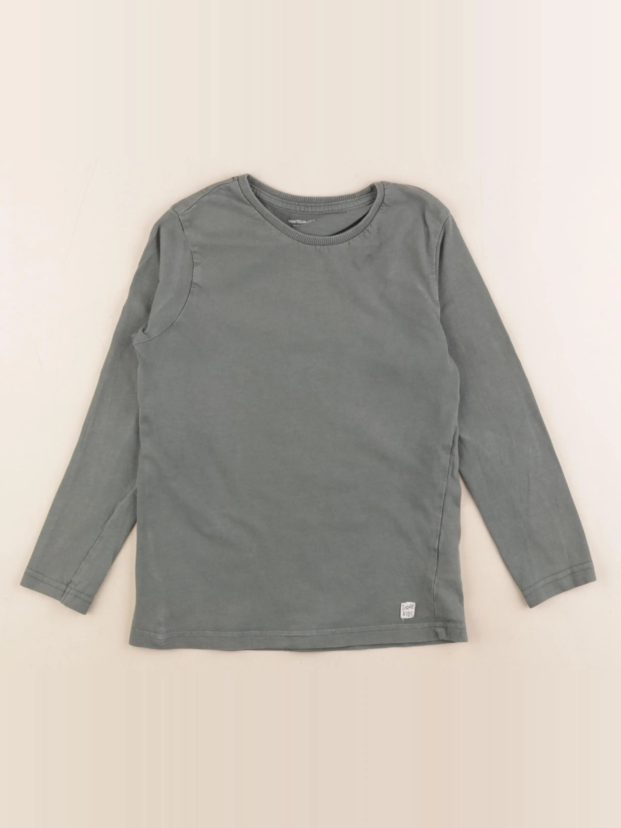 Vertbaudet - tee-shirt vert - 8 ans