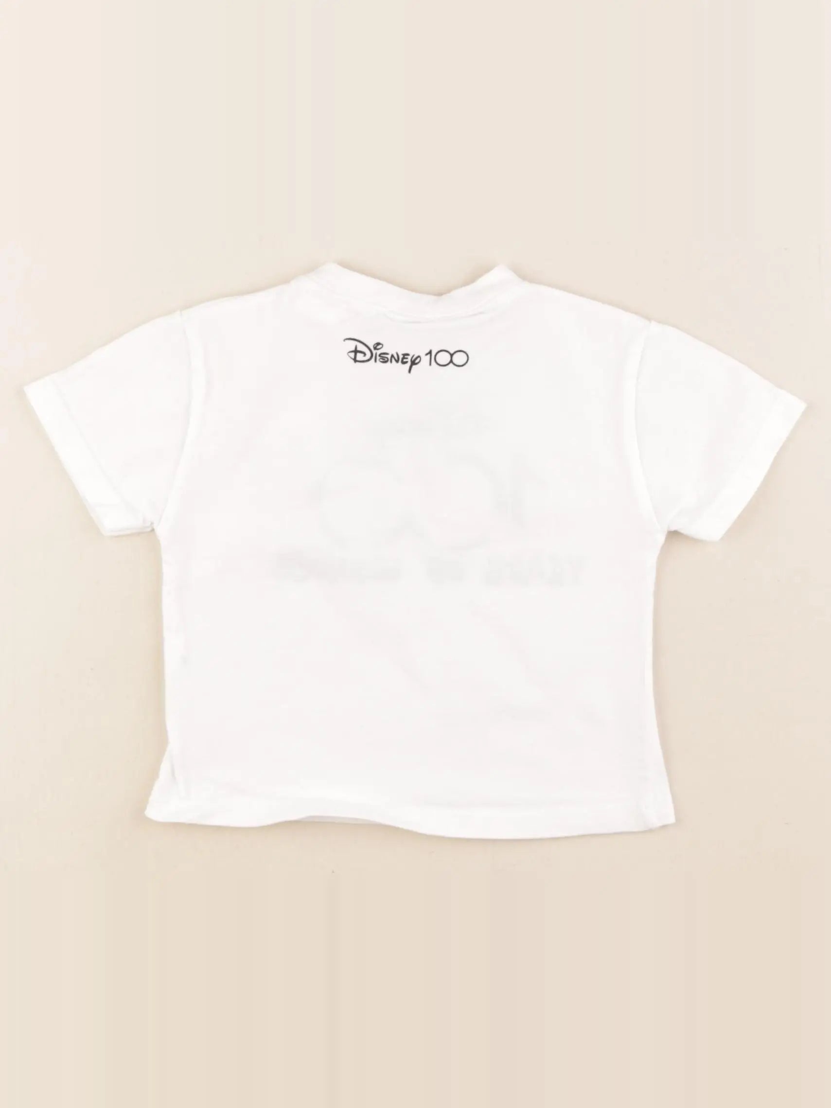 Zara - tee-shirt imprimé au dos blanc - 6/9 mois