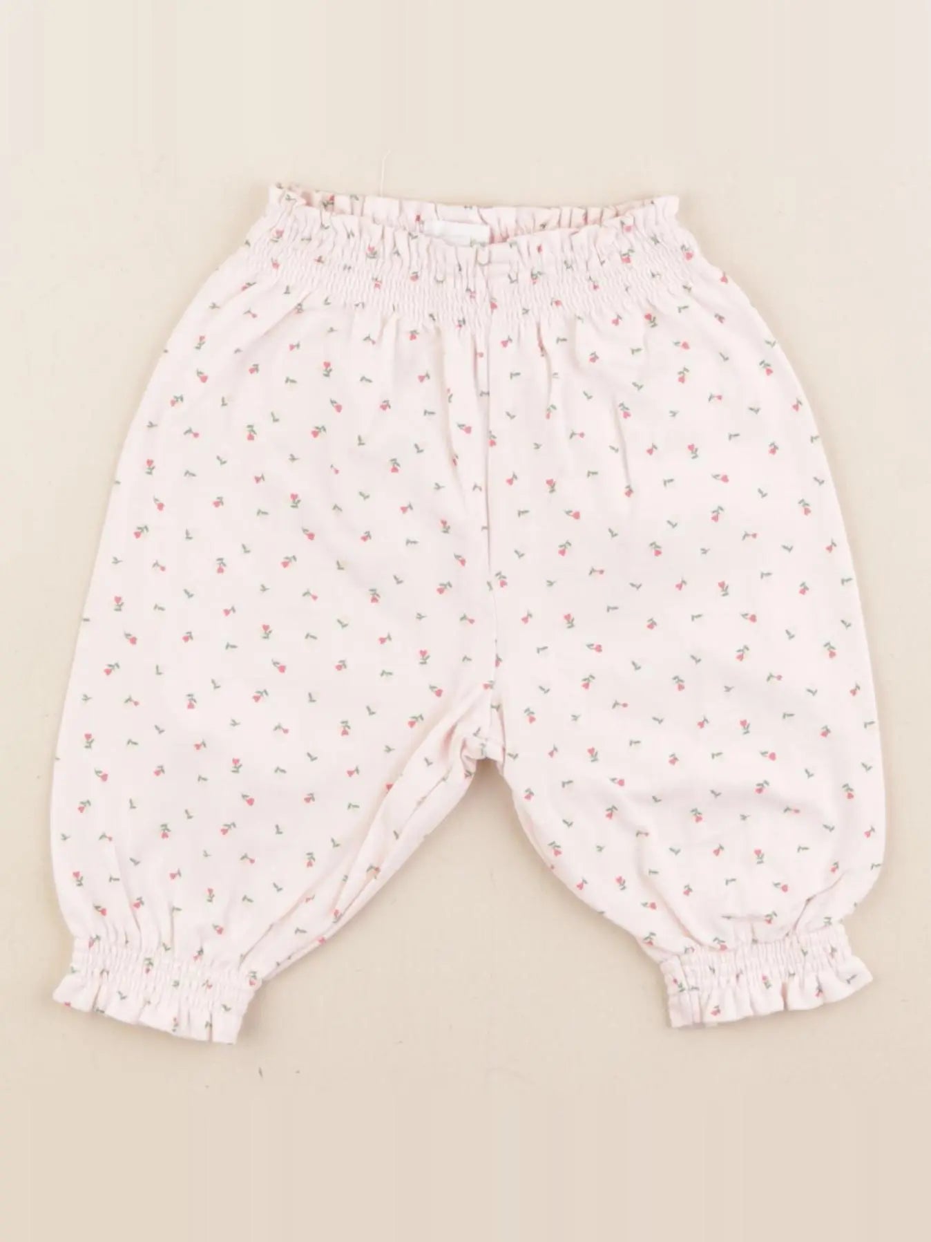 Vertbaudet - pantalon rose - 1 mois