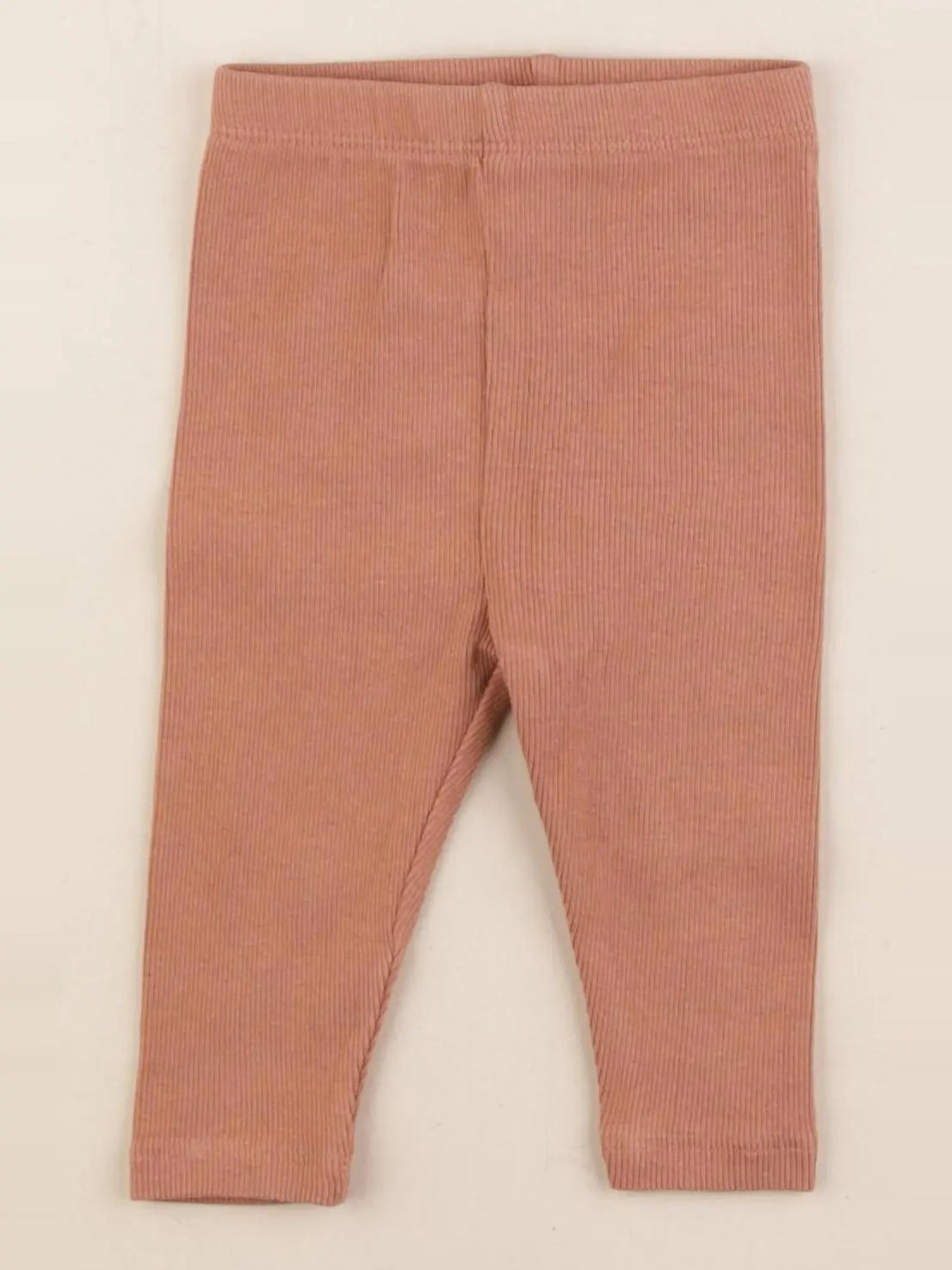 Vertbaudet - legging marron - 6 mois