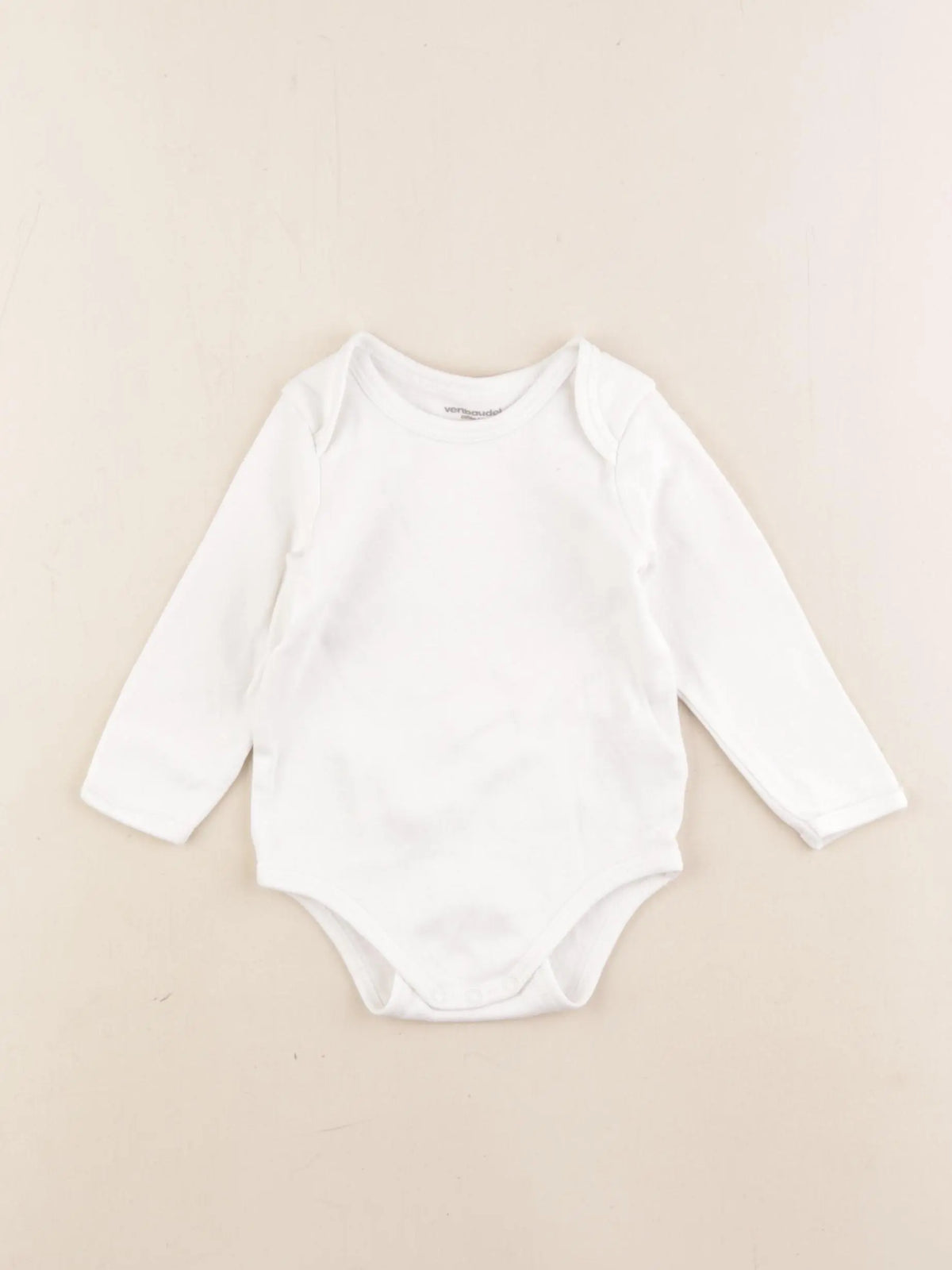 Vertbaudet - body blanc - 9 mois