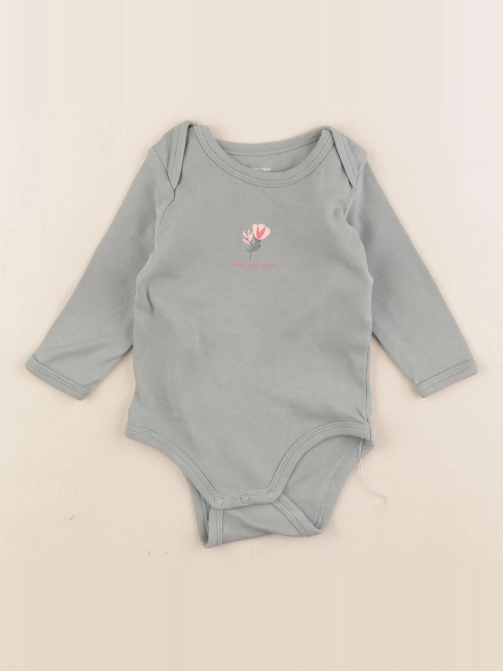 Vertbaudet - body vert - 6 mois