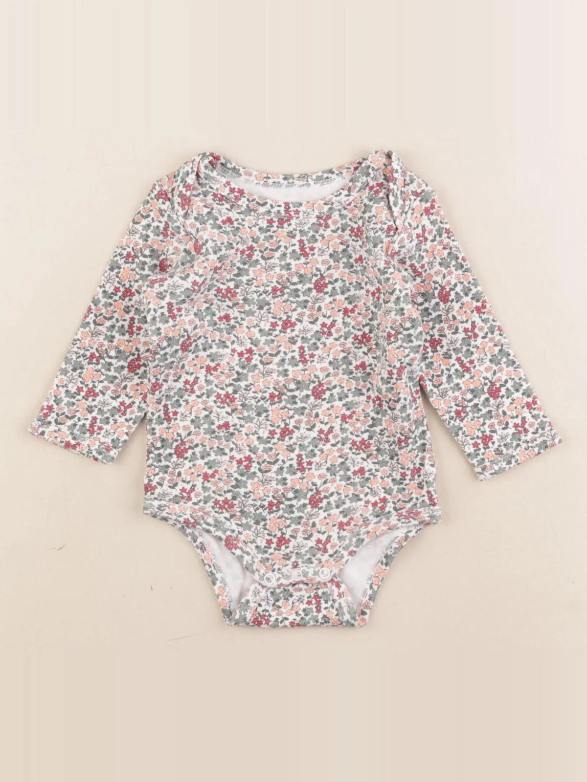 Vertbaudet - body multicolore - 6 mois
