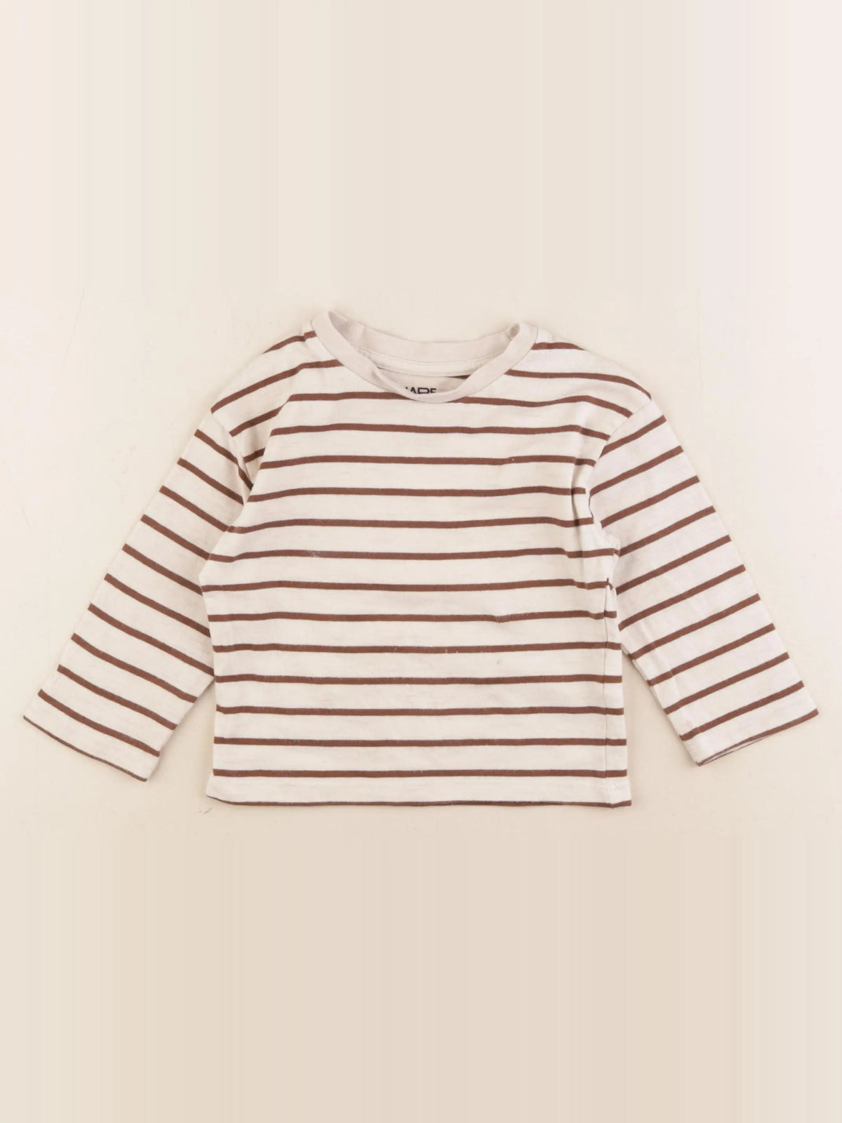 La Redoute - tee-shirt beige, marron - 18 mois