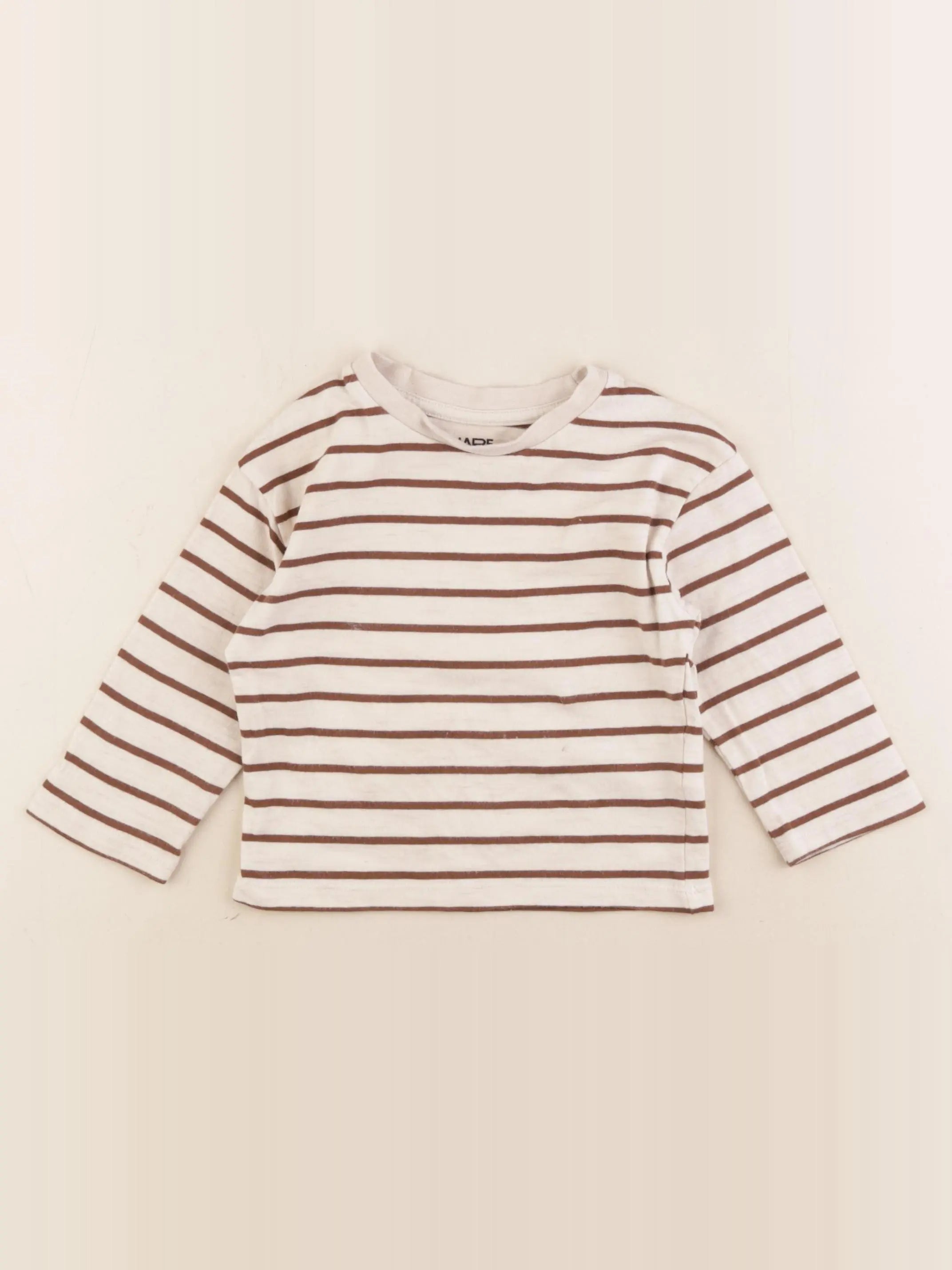 La Redoute - tee-shirt beige, marron - 18 mois