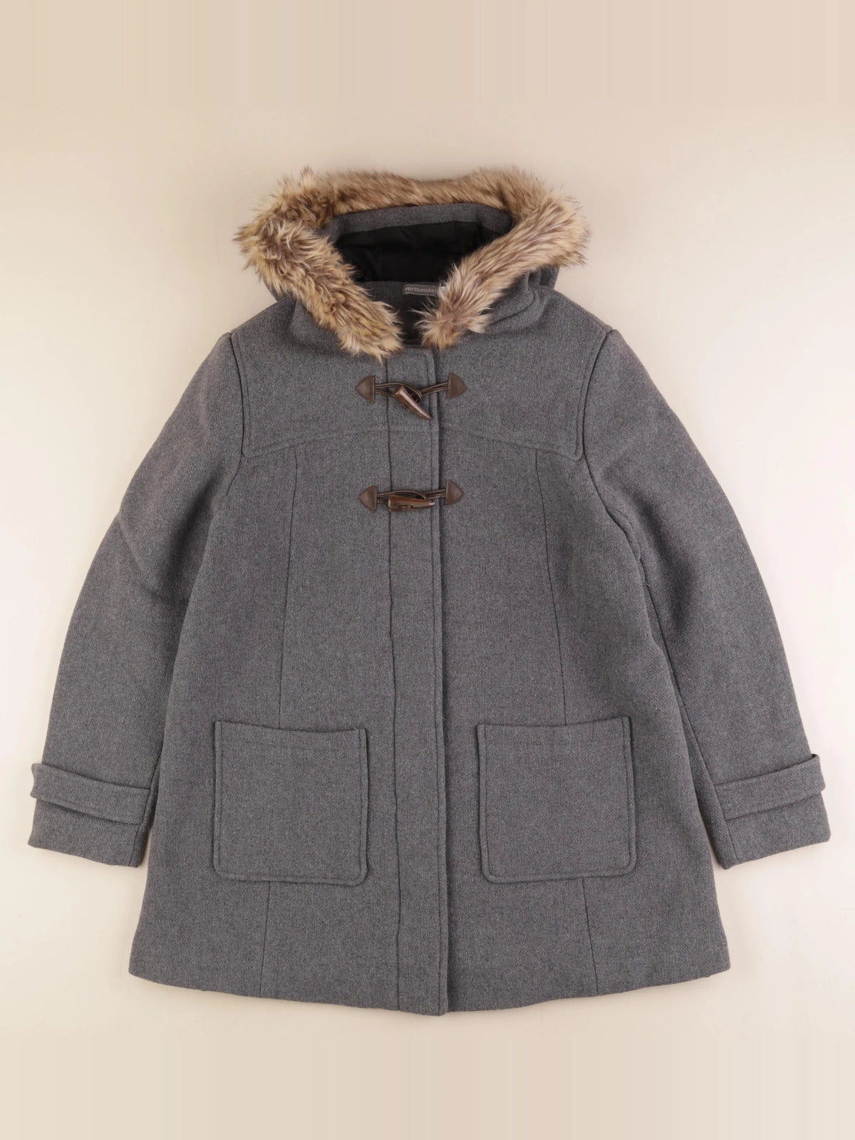 Vertbaudet - manteau grossesse gris - 40