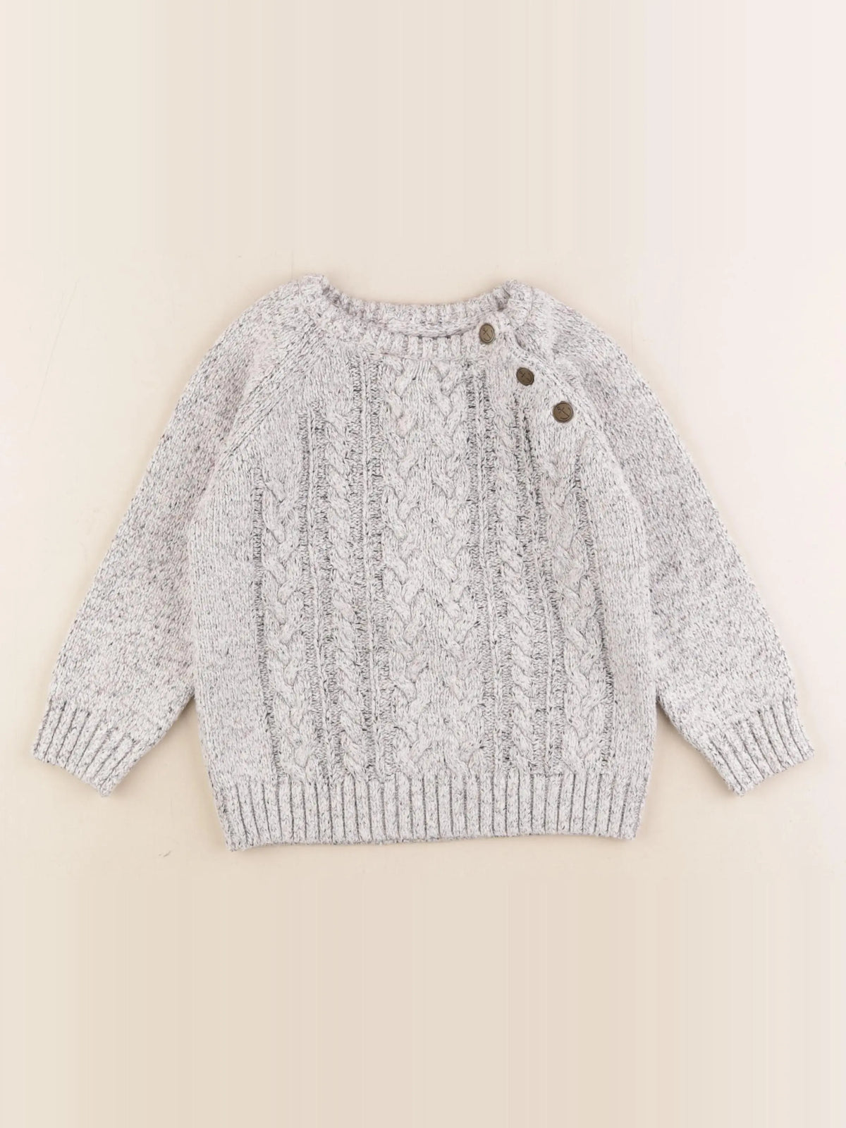 Vertbaudet - pull multicolore - 4 ans