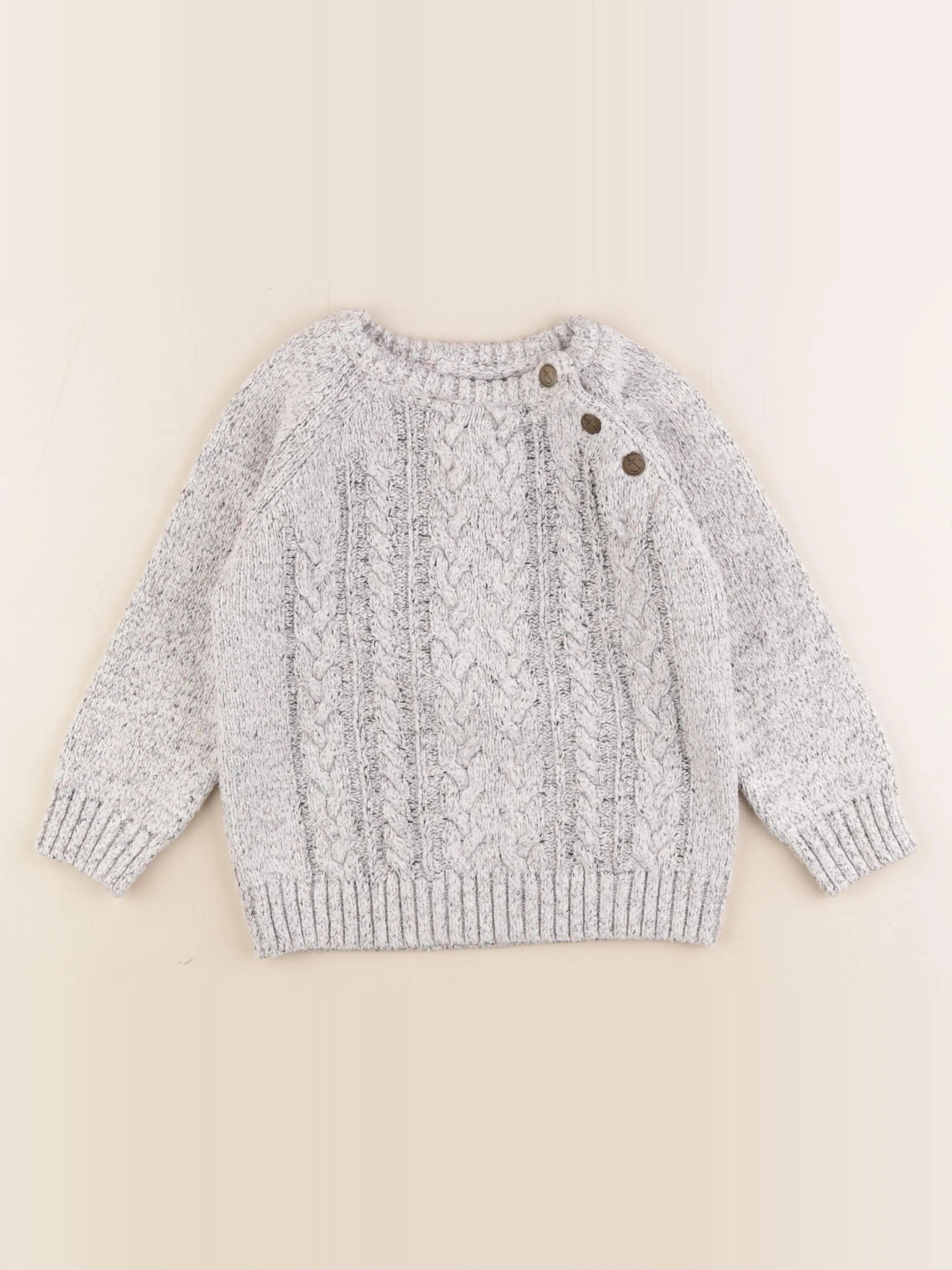 Vertbaudet - pull multicolore - 4 ans
