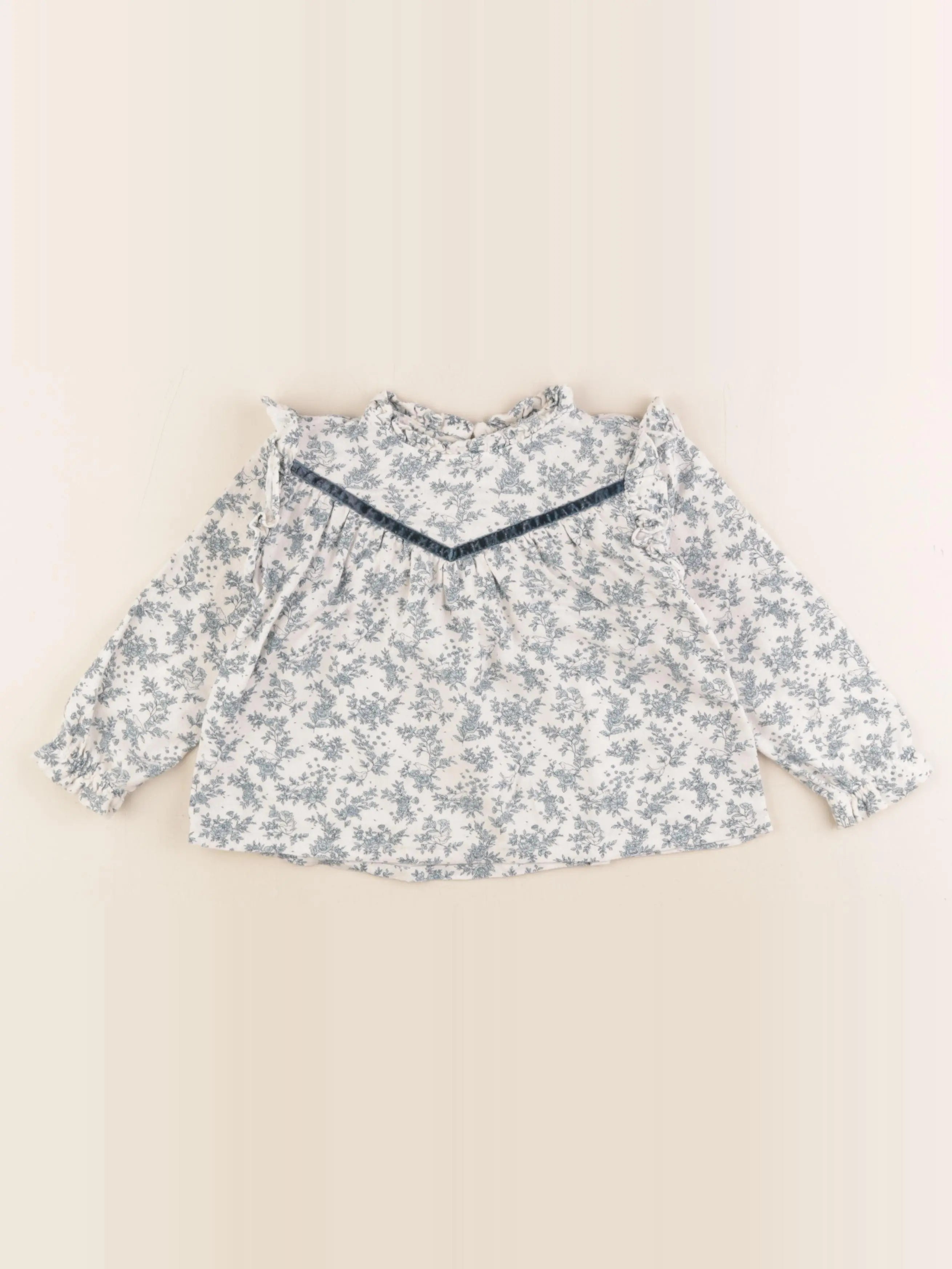 Vertbaudet - blouse vert - 6 ans