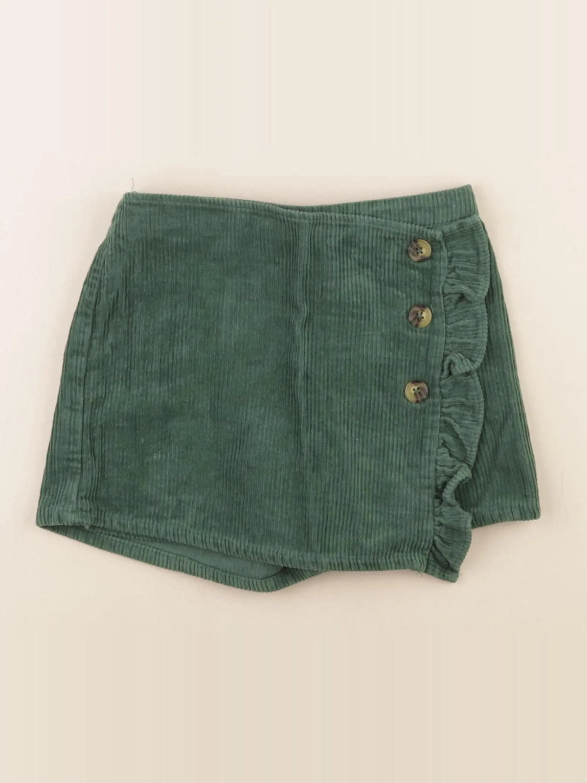 Vertbaudet - jupe short vert - 5 ans