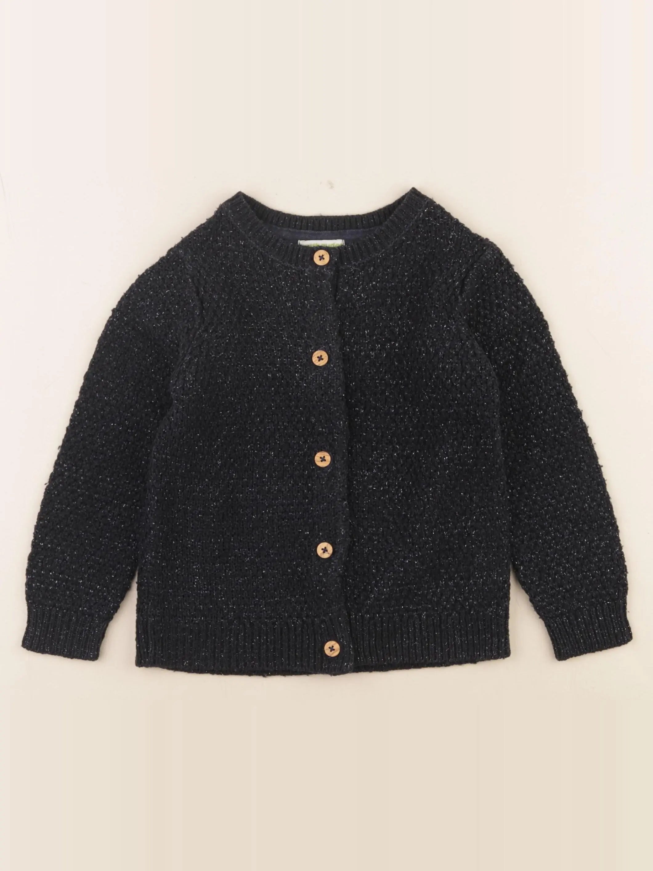 Vertbaudet - gilet bleu - 4 ans