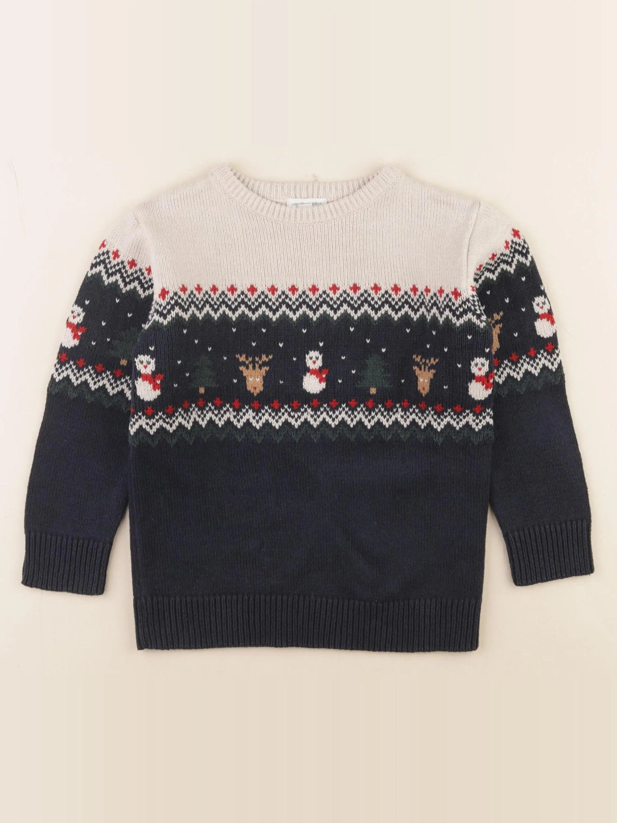 Vertbaudet - pull bleu - 6 ans