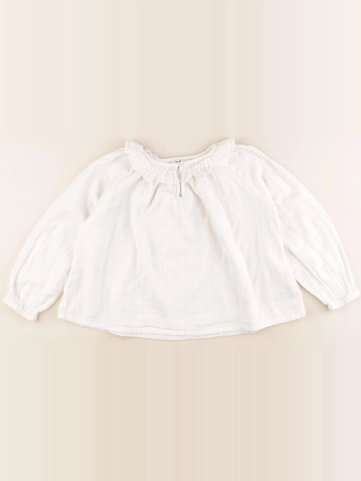 Cyrillus - blouse blanc - 6 ans