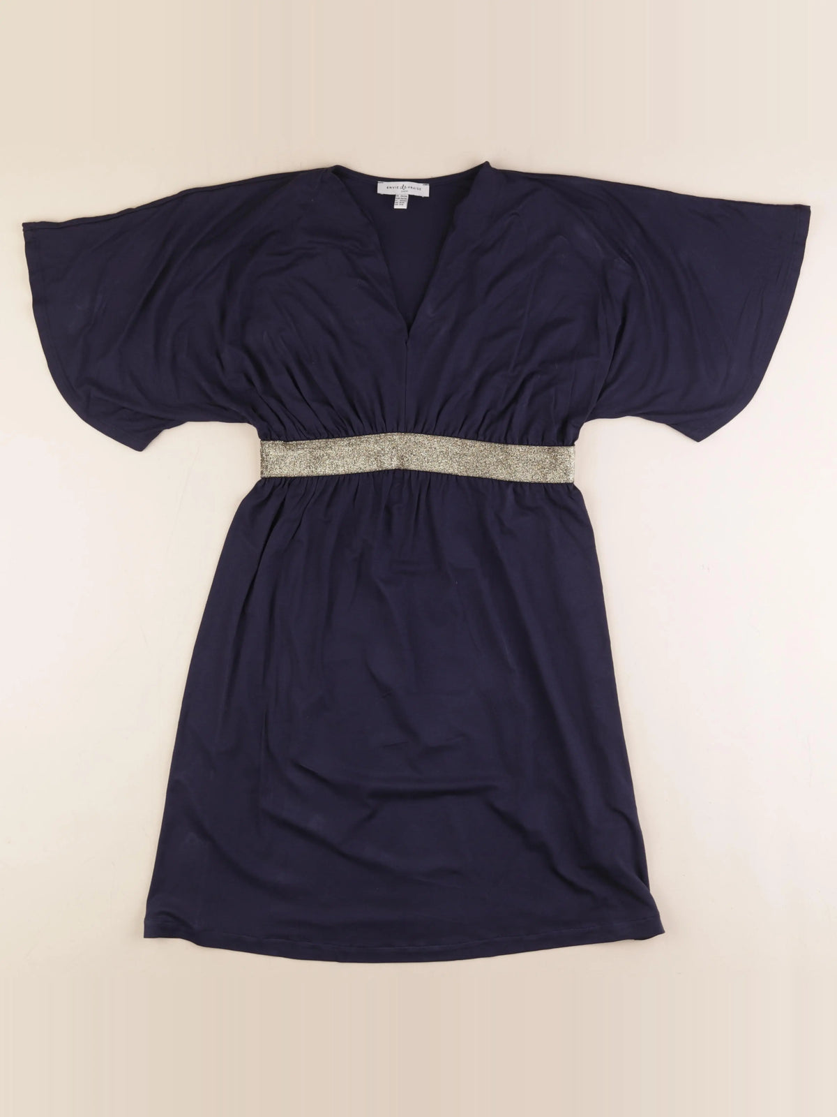 Envie de fraise - robe grossesse bleu - 36 à 38