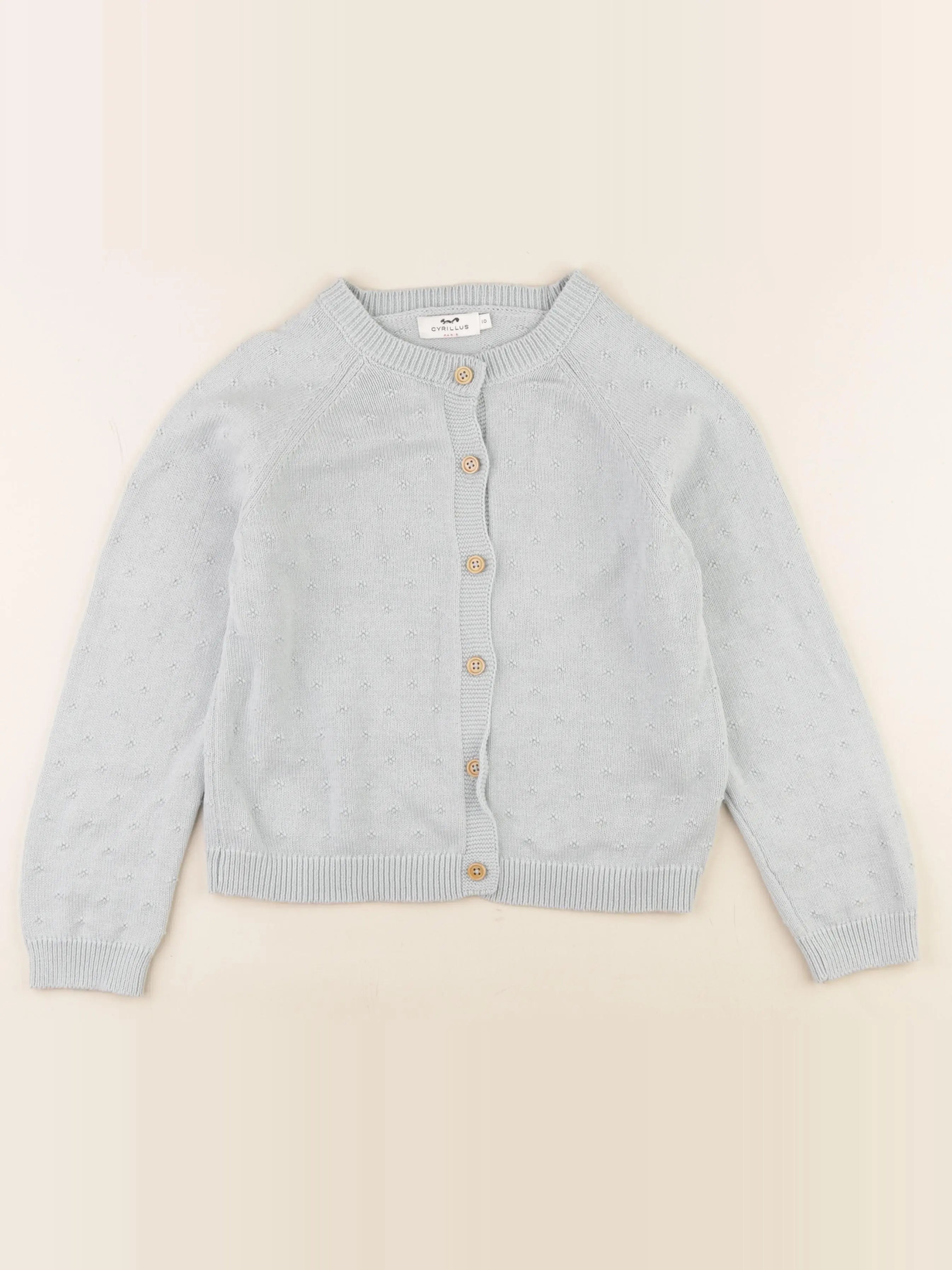 Cyrillus - gilet vert - 10 ans