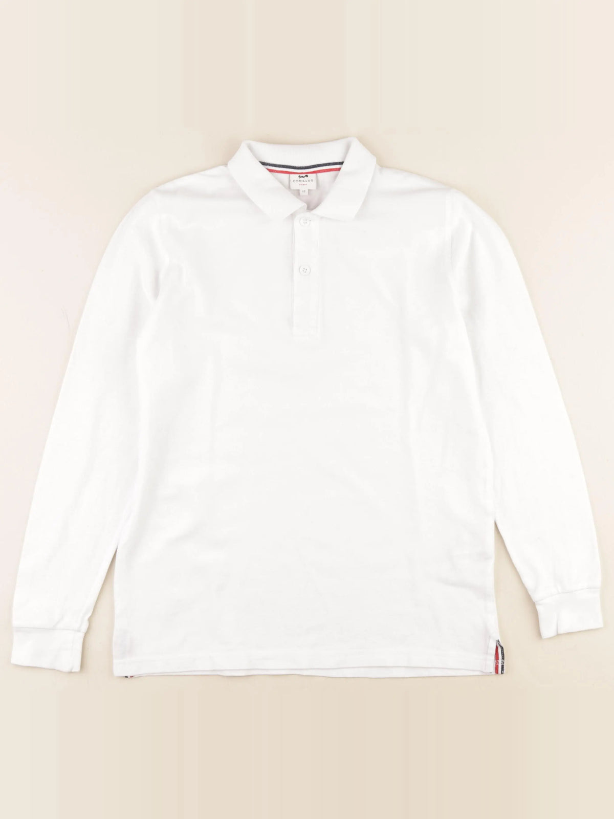 Cyrillus - polo blanc - 12 ans