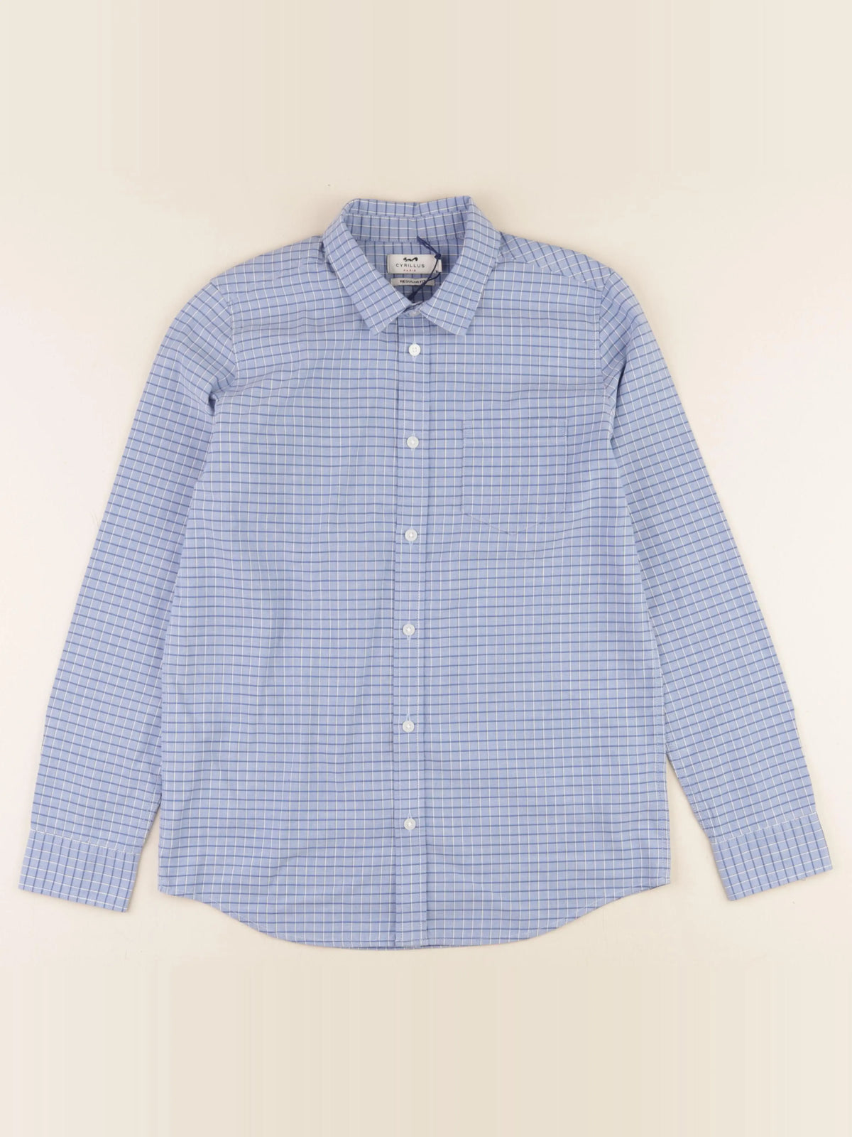 Cyrillus - chemise bleu - 12 ans