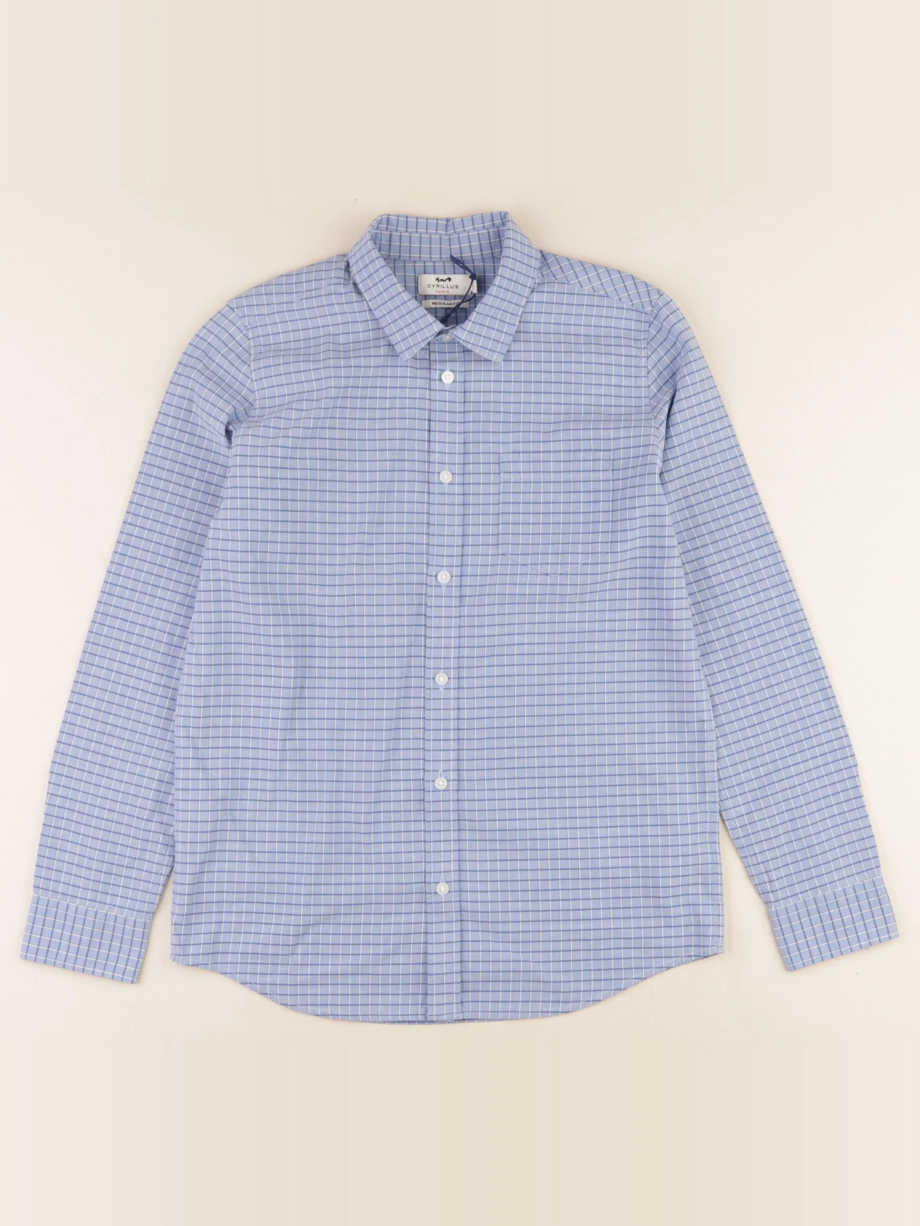 Cyrillus - chemise bleu - 12 ans