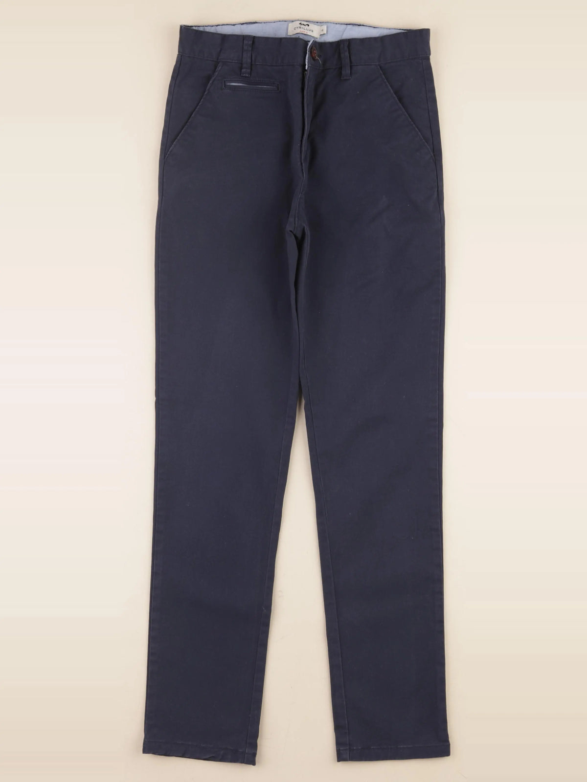 Cyrillus - pantalon bleu - 12 ans