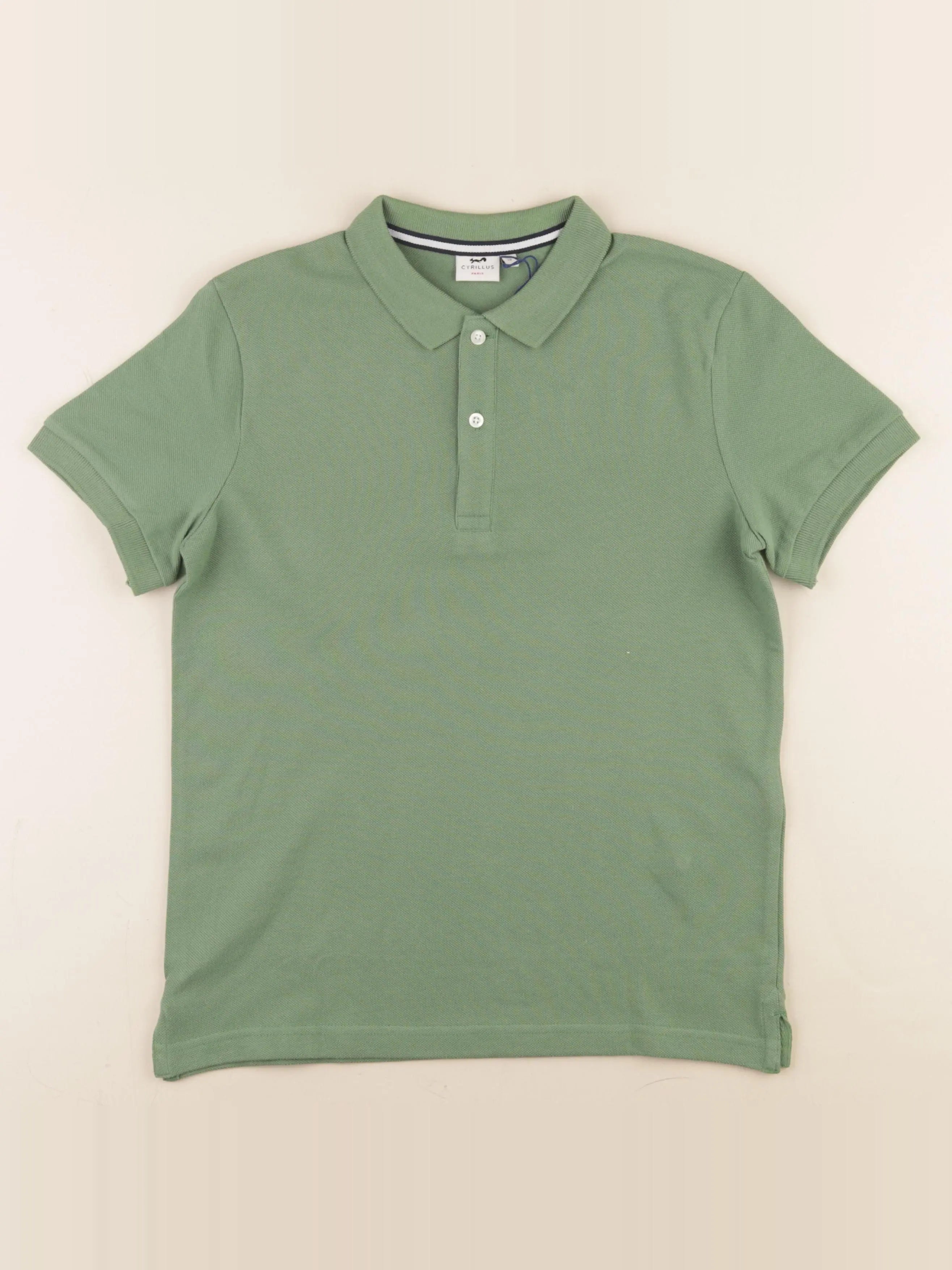 Cyrillus - polo vert - 12 ans