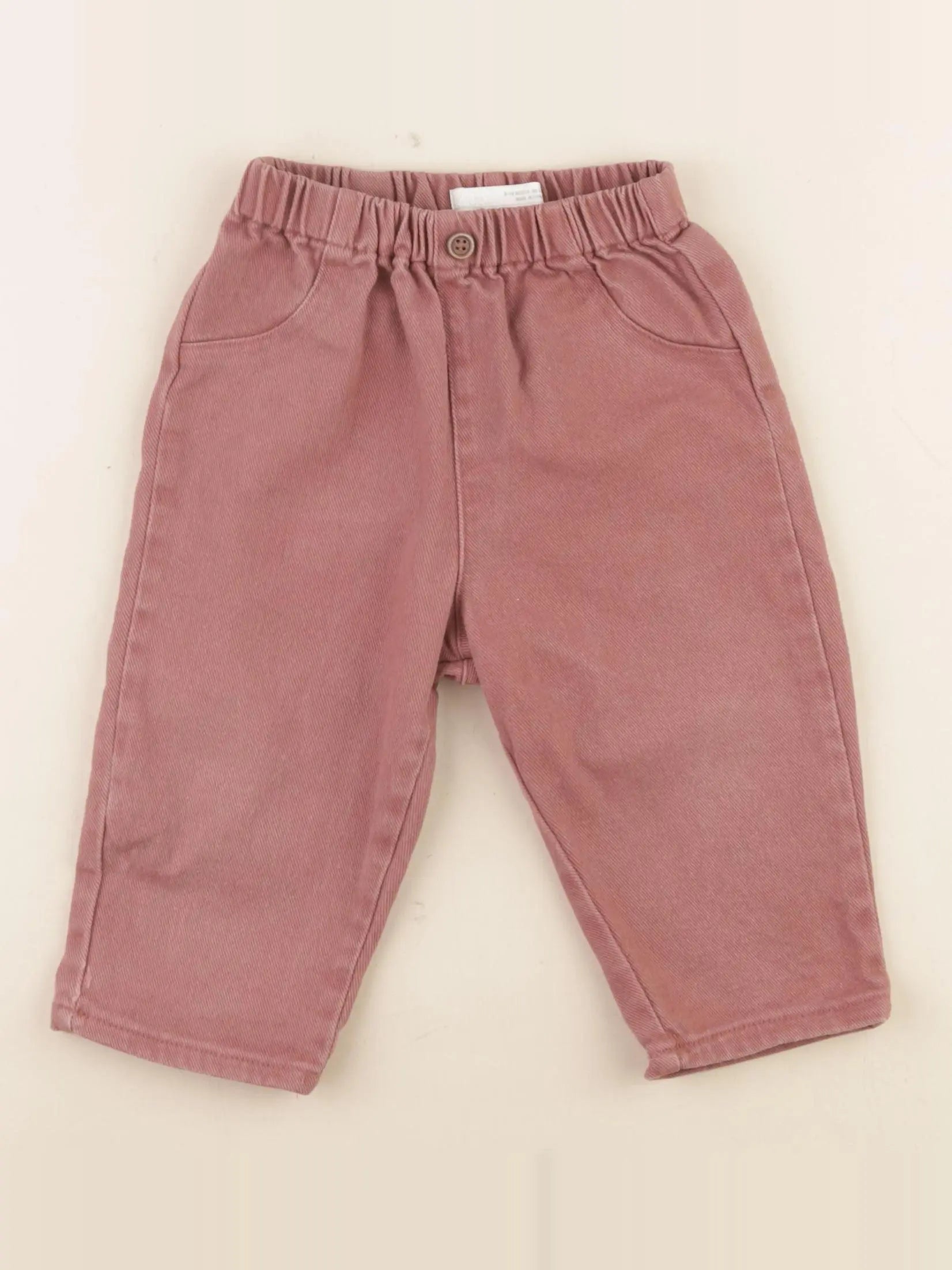 Zara - jean marron - 6/12 mois
