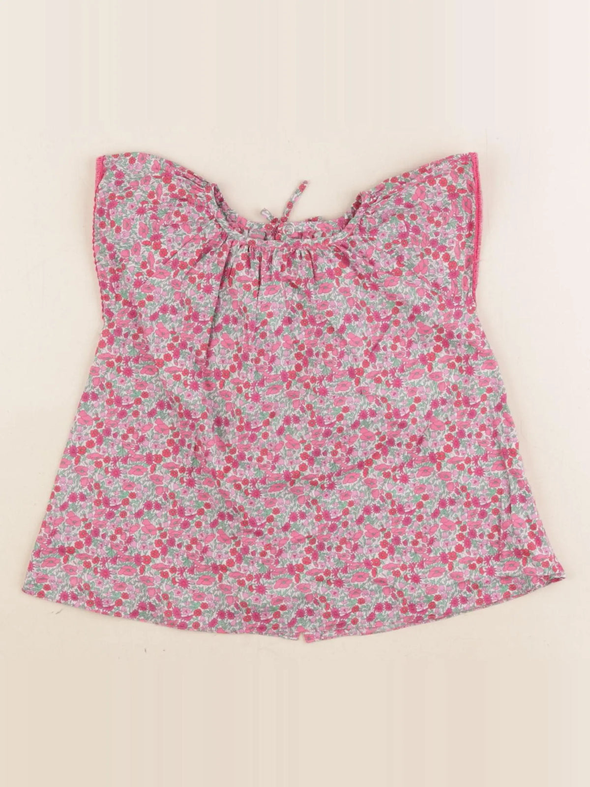 Jacadi - blouse liberty rose - 24 mois