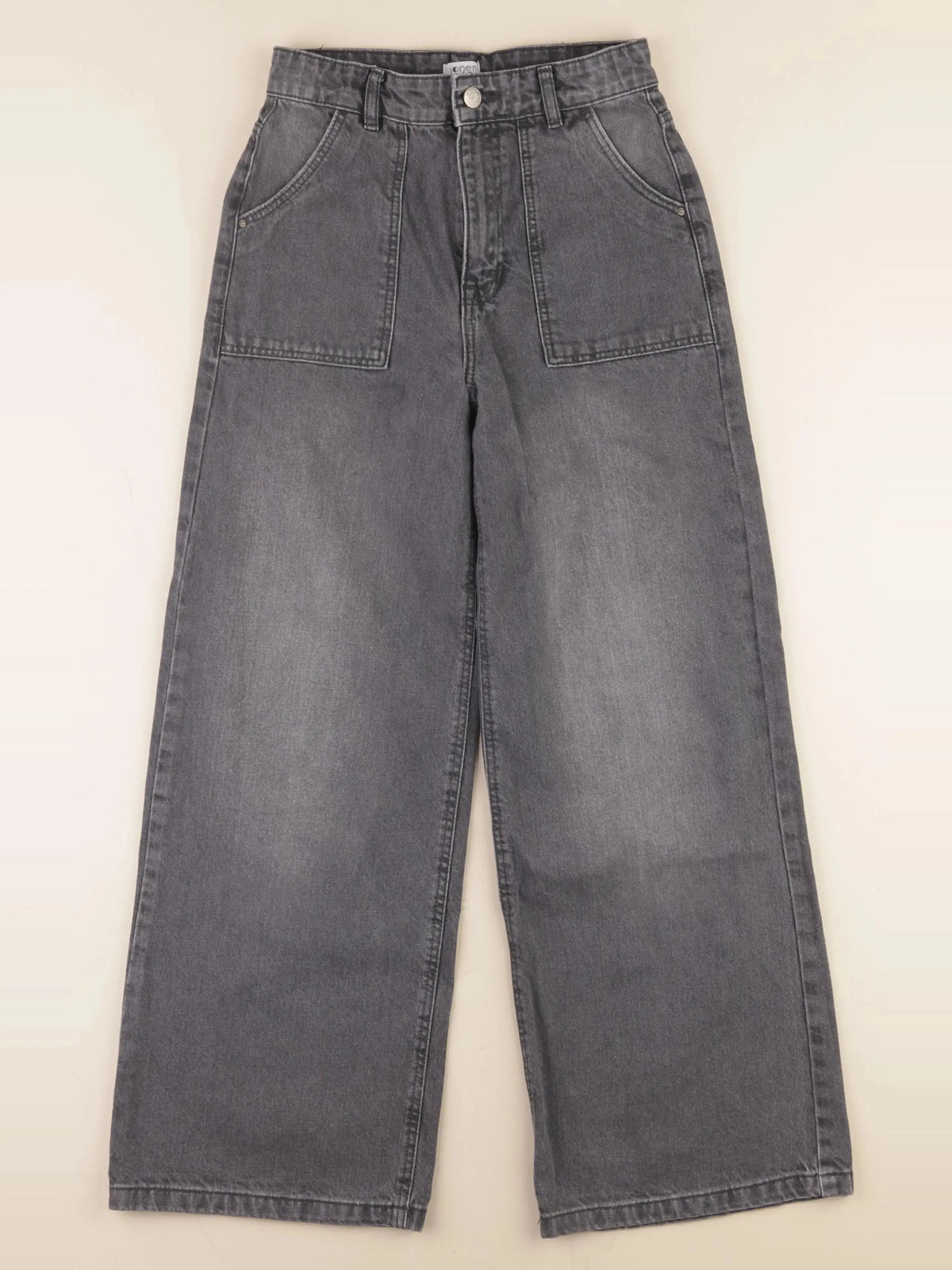 Vertbaudet - jean gris - 12 ans