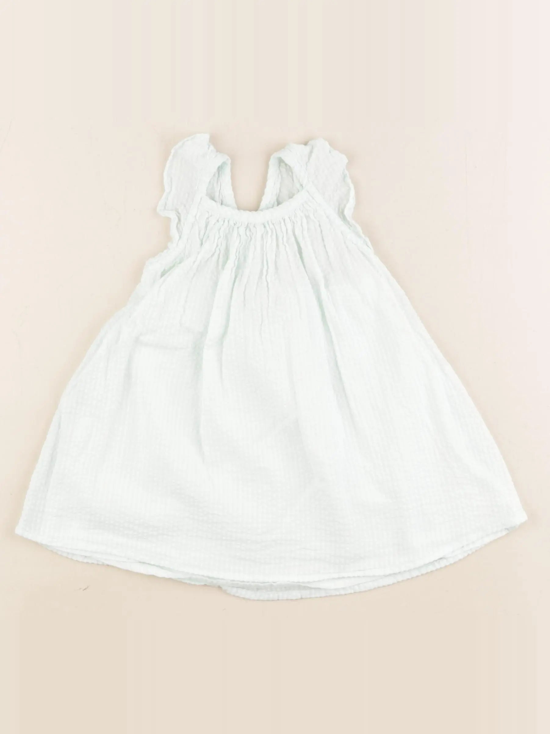 Tape à l'oeil - robe vert - 9 mois