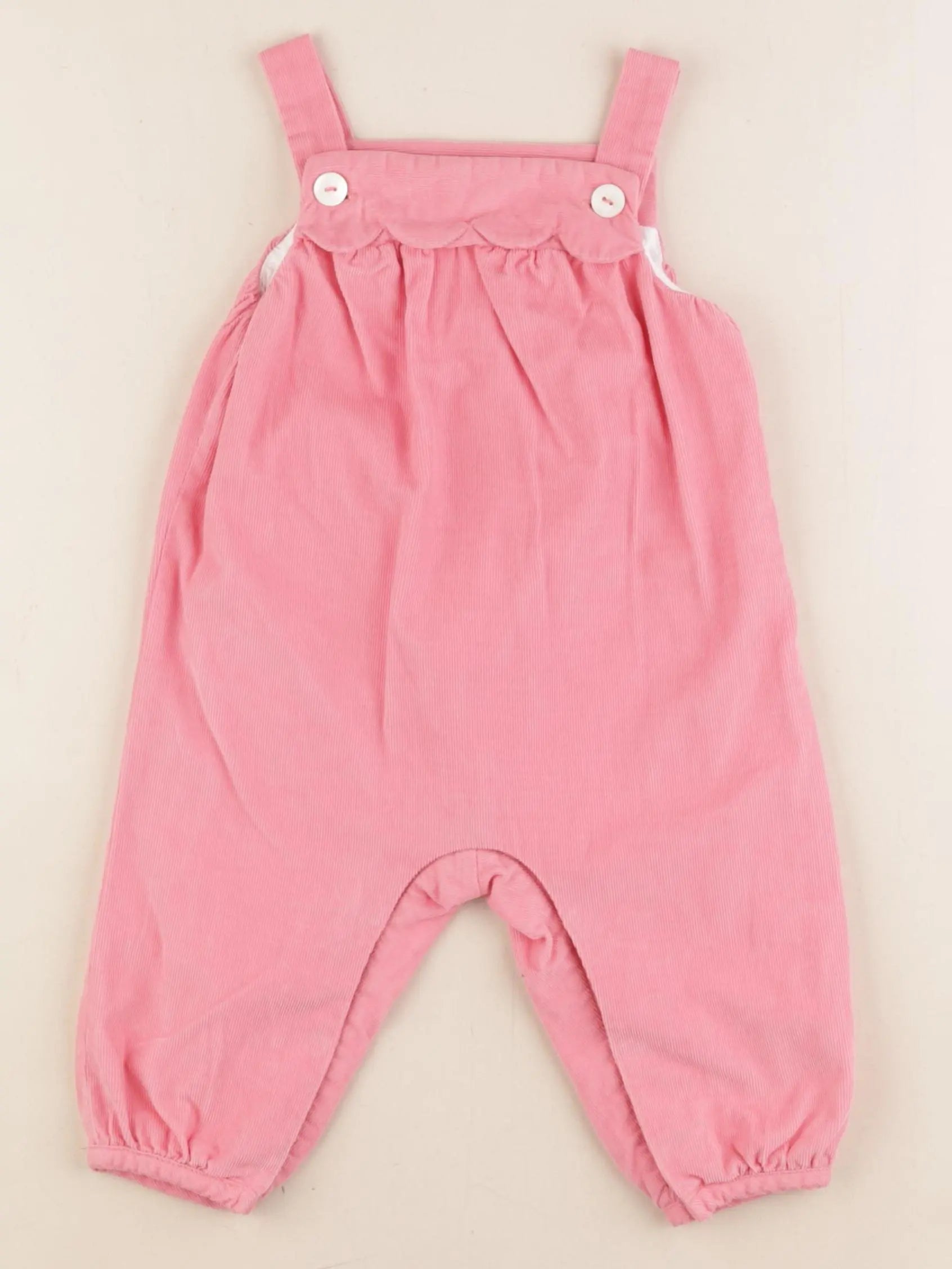 Jacadi - salopette rose - 6 mois
