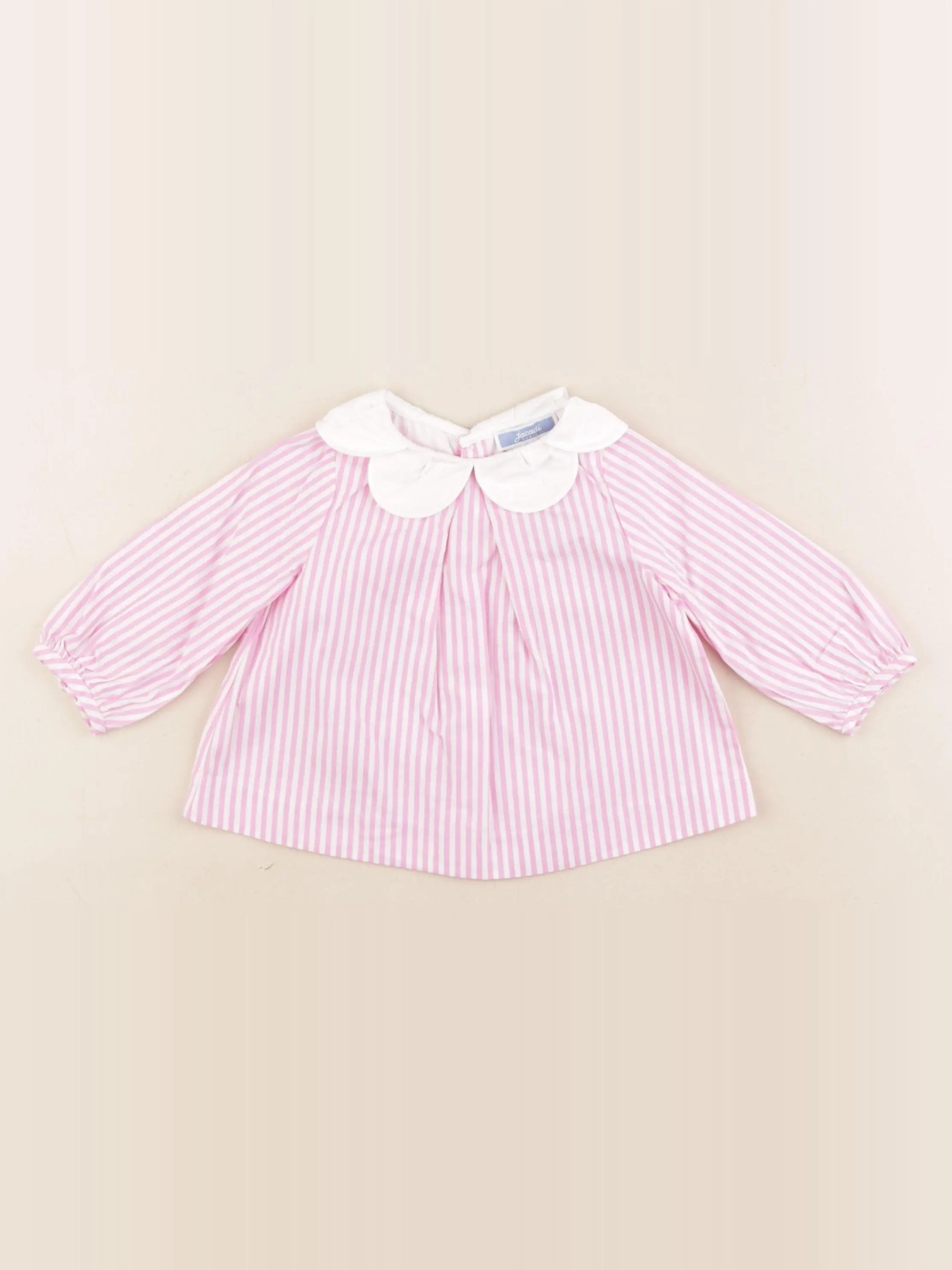 Jacadi - blouse rose - 6 mois