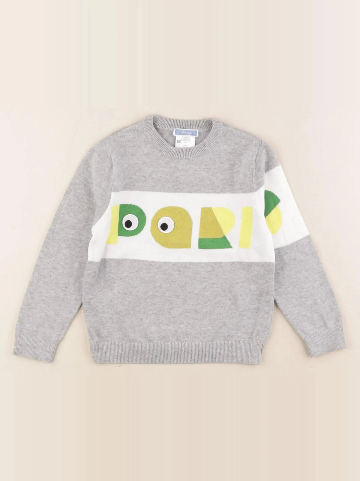 Jacadi - pull gris - 4 ans