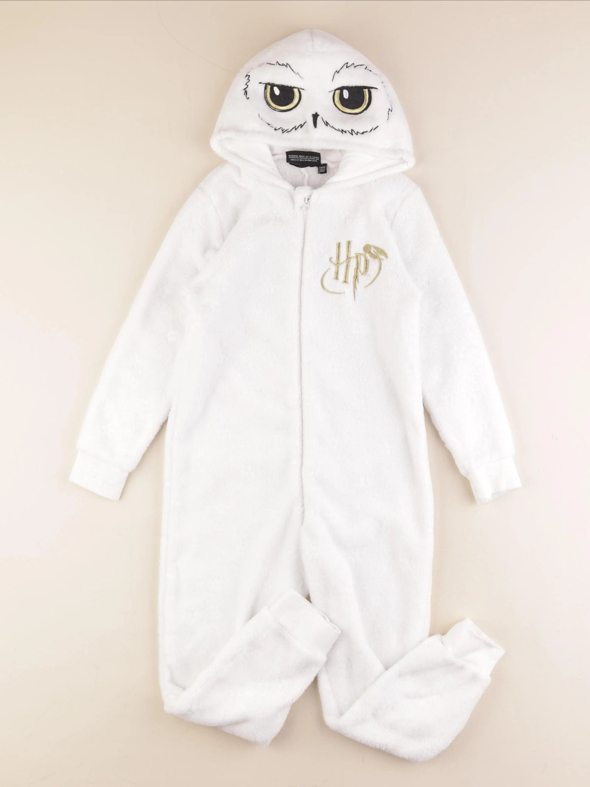 Vertbaudet - sur-pyjama blanc - 8 ans