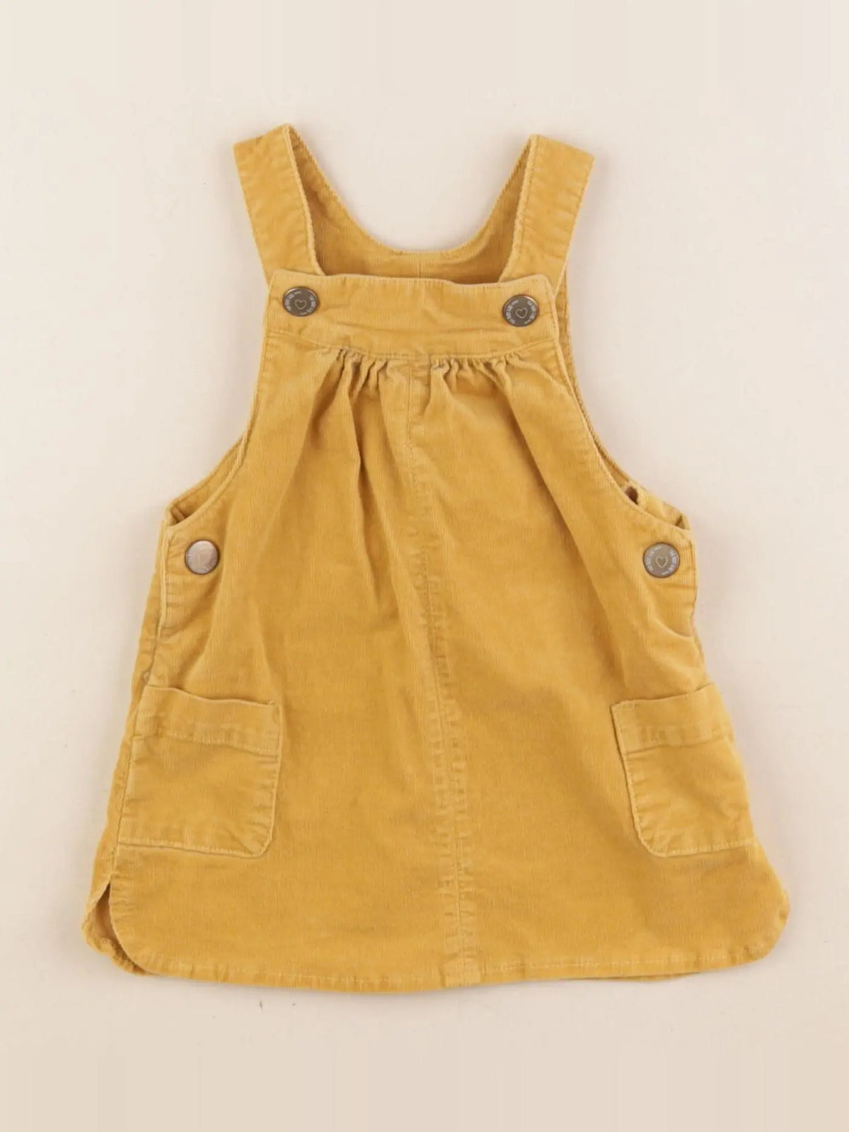 Tape à l'oeil - robe jaune - 6 mois