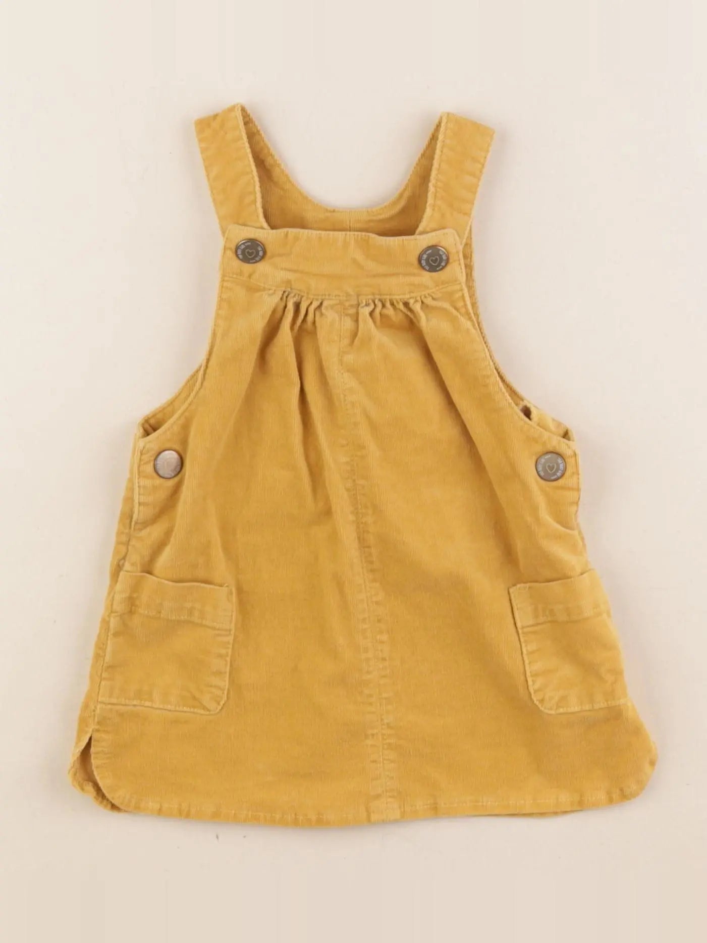 Tape à l'oeil - robe jaune - 6 mois