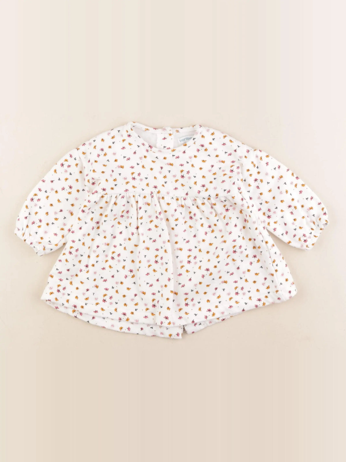 Vertbaudet - robe multicolore - 6 mois