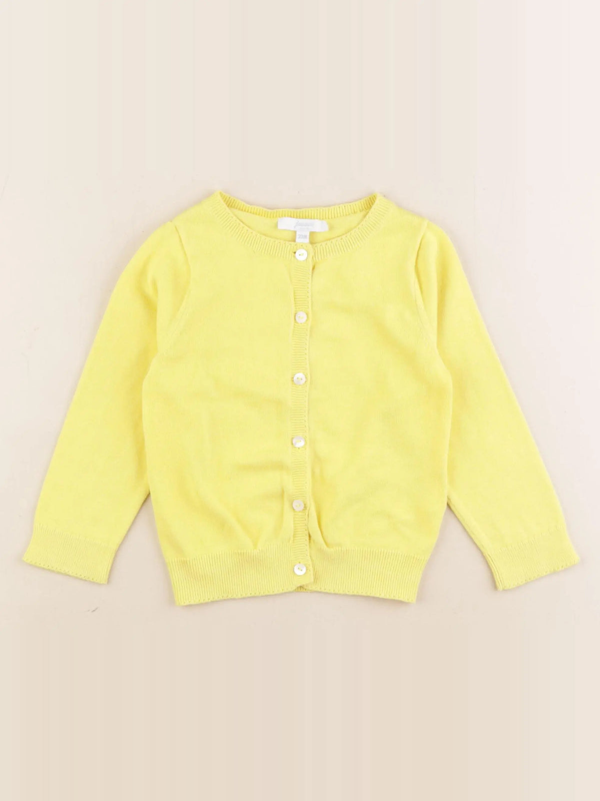 Jacadi - gilet jaune - 24 mois