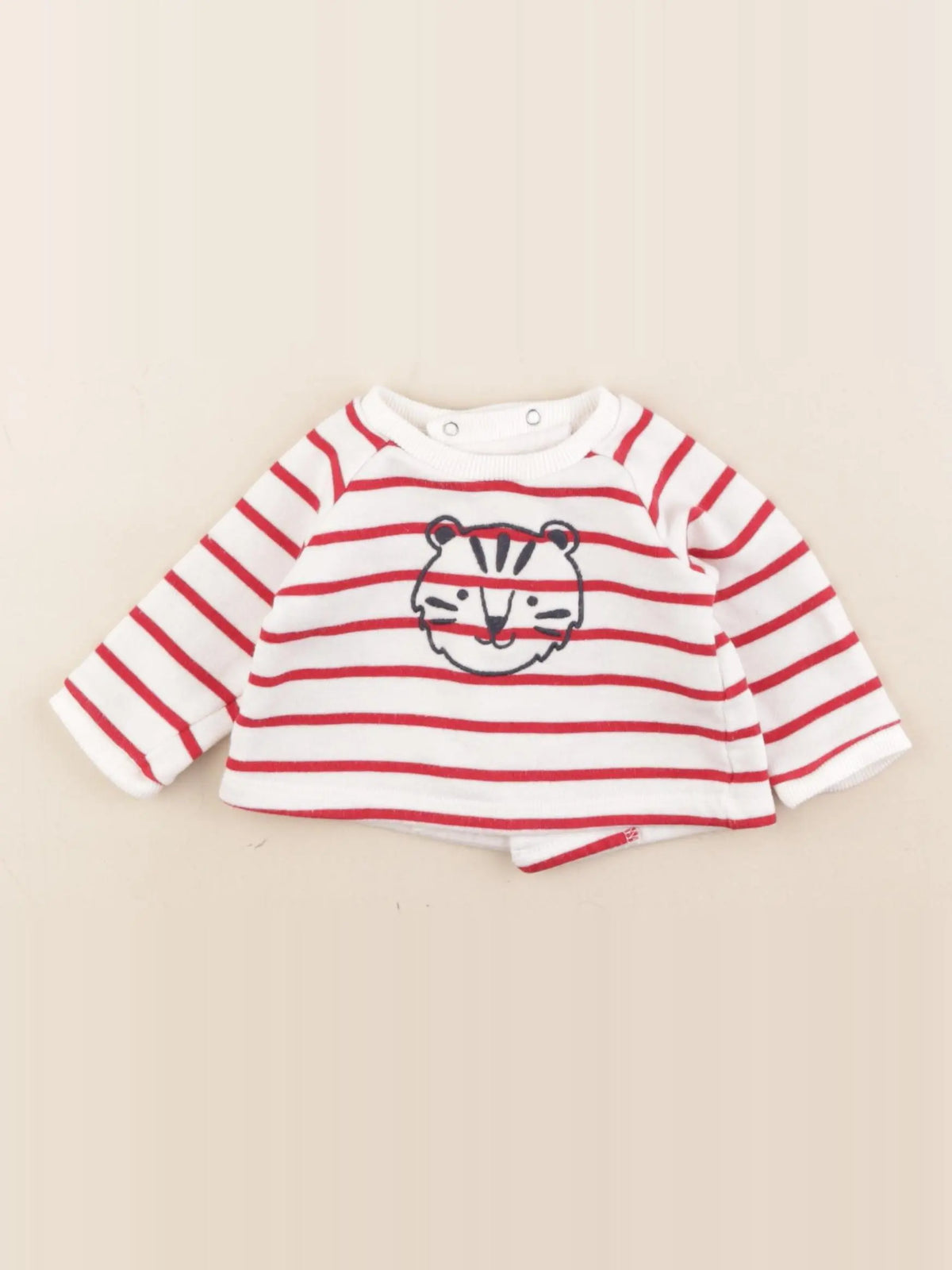 Boutchou - sweat rouge - 1 mois