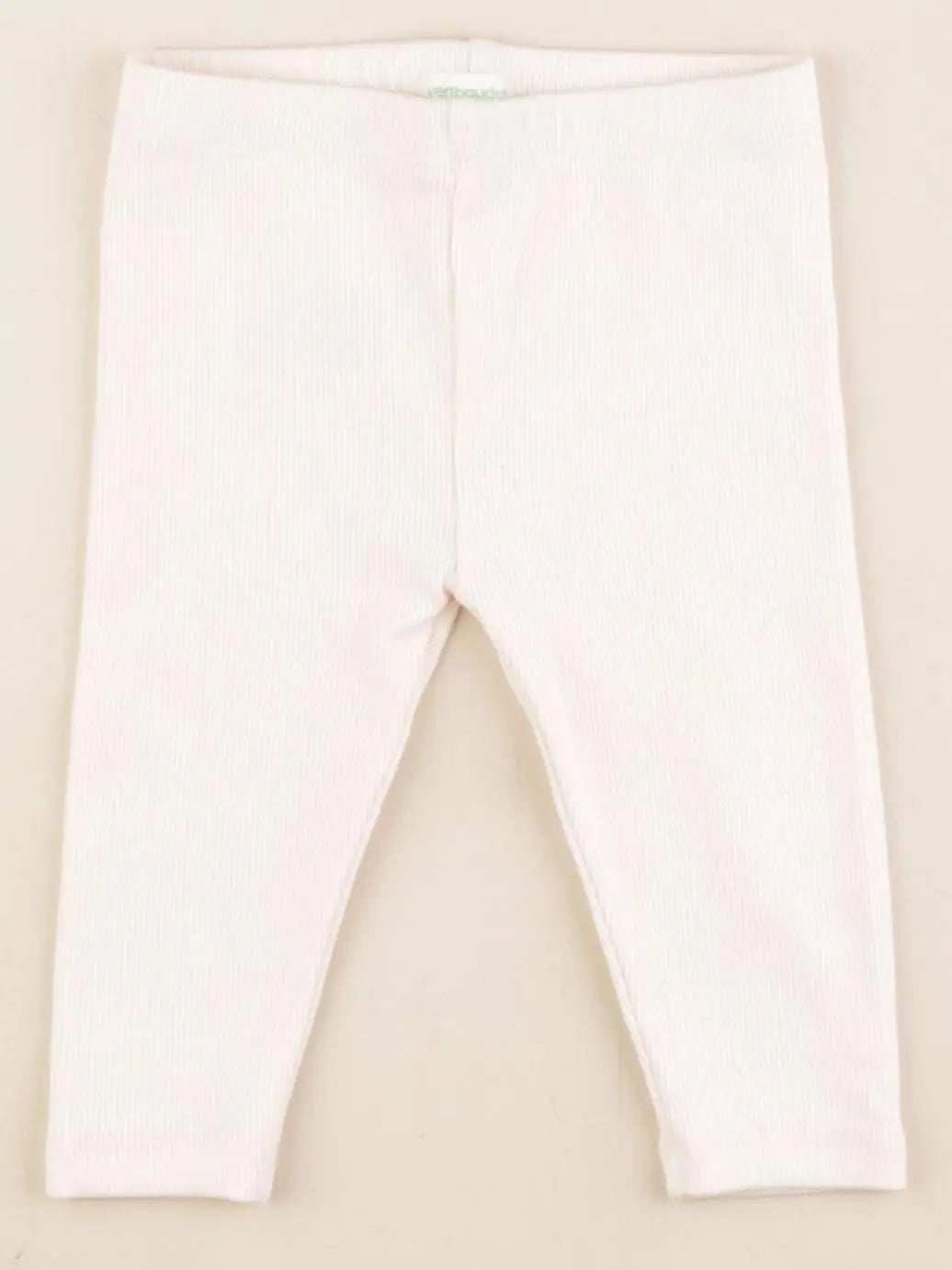 Vertbaudet - legging blanc - 6 mois