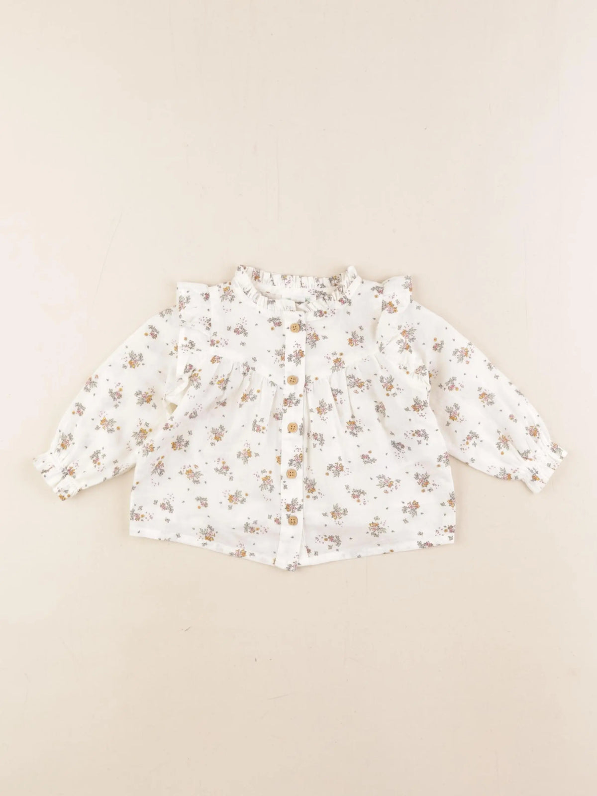 Vertbaudet - chemise multicolore - 3 mois