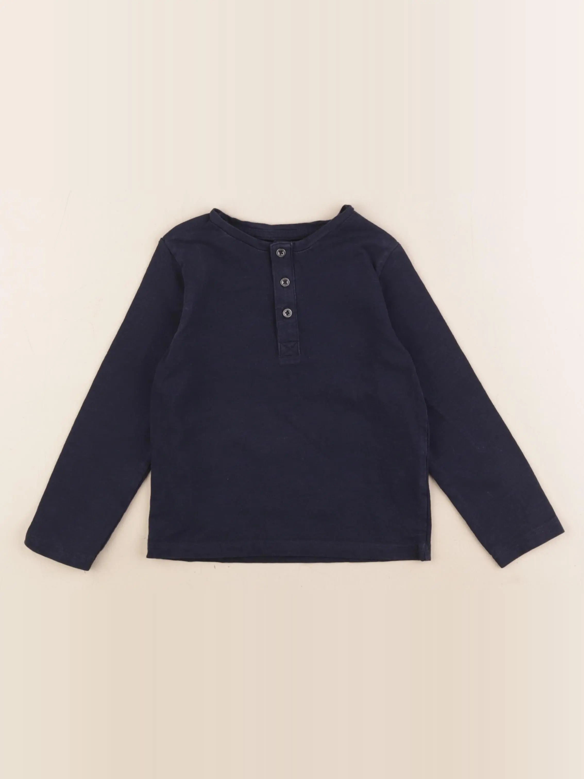 Vertbaudet - tee-shirt bleu - 36 mois