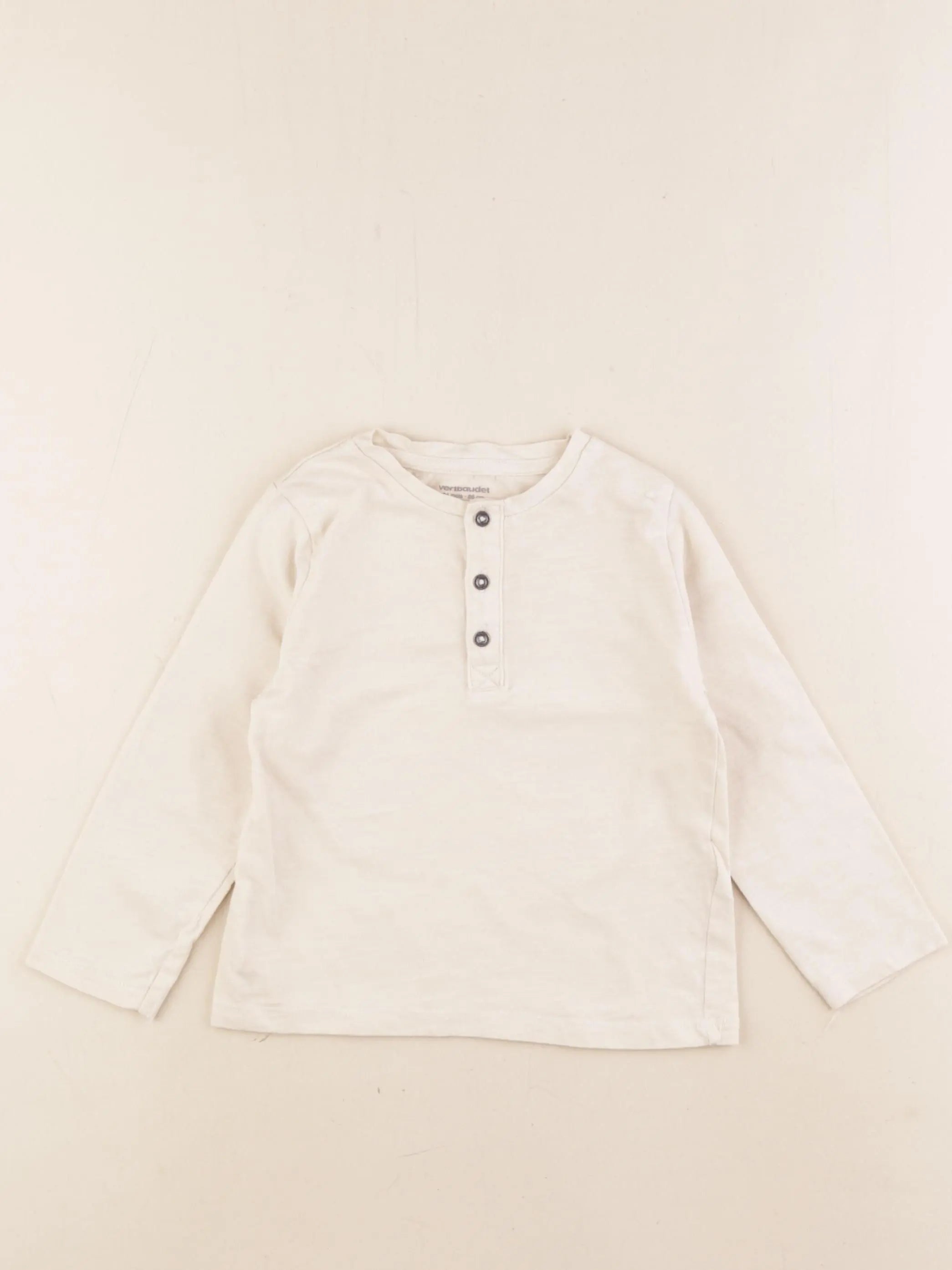 Vertbaudet - tee-shirt blanc - 24 mois