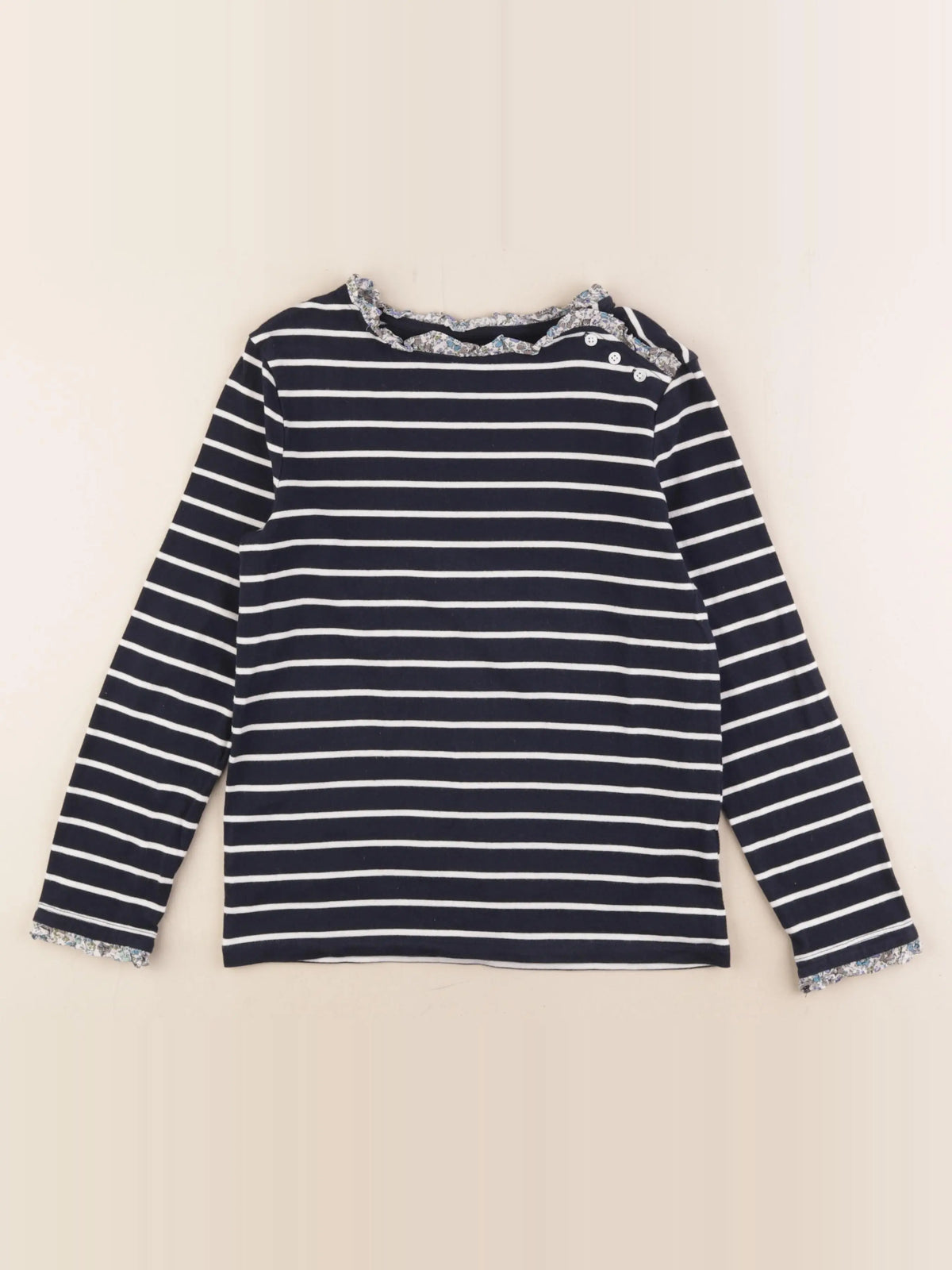 Cyrillus - tee-shirt bleu - 10 ans