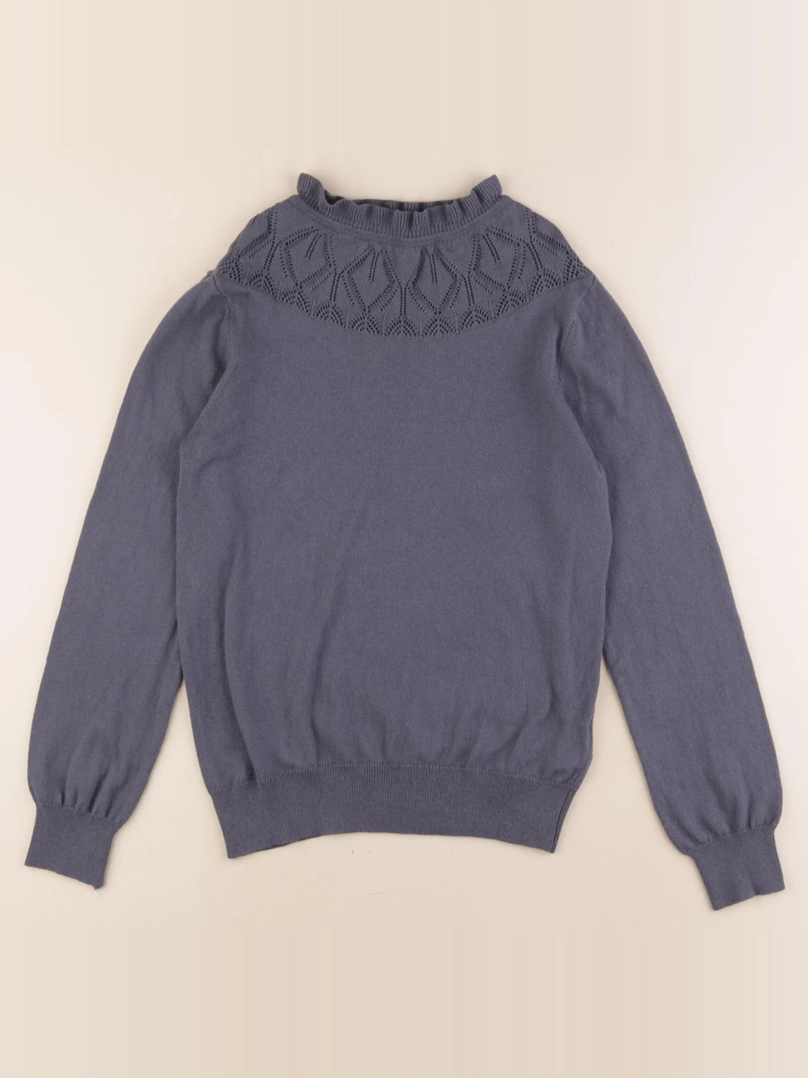 Cyrillus - pull gris - 12 ans