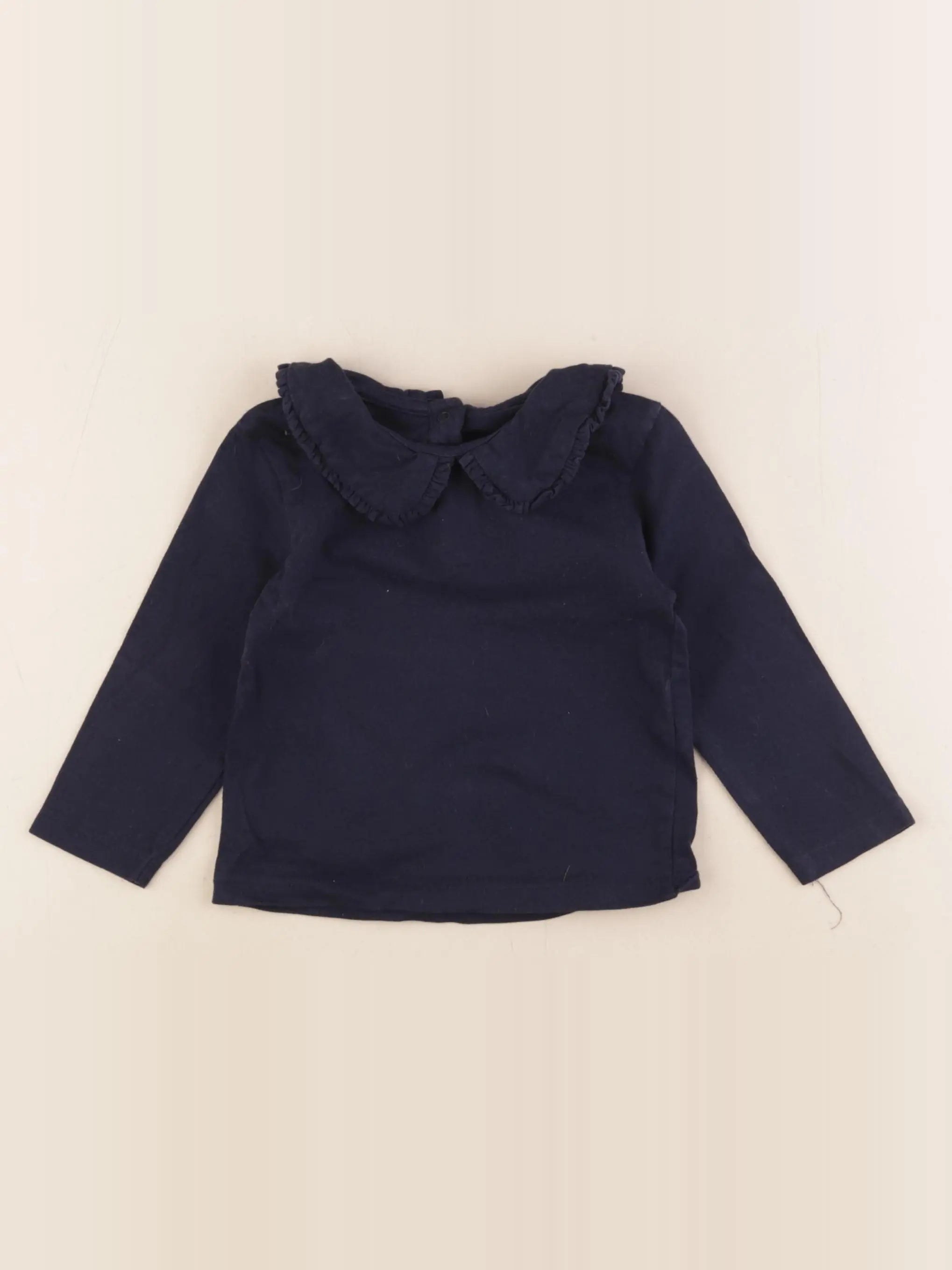 Vertbaudet - tee-shirt bleu - 18 mois