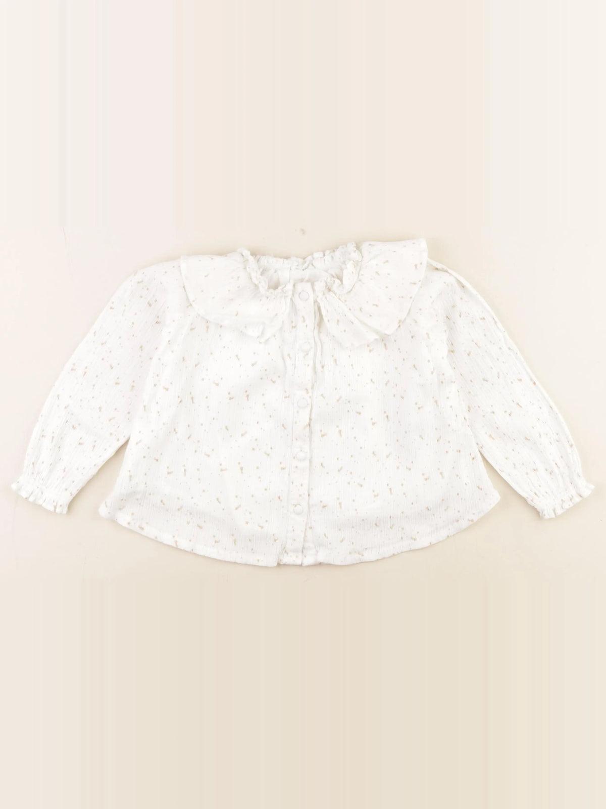 Vertbaudet - blouse blanc - 4 ans