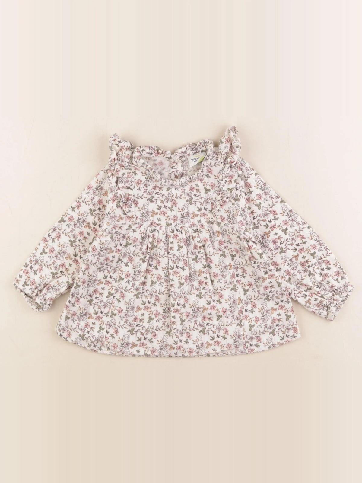 Tape à l'oeil - blouse beige - 18 mois